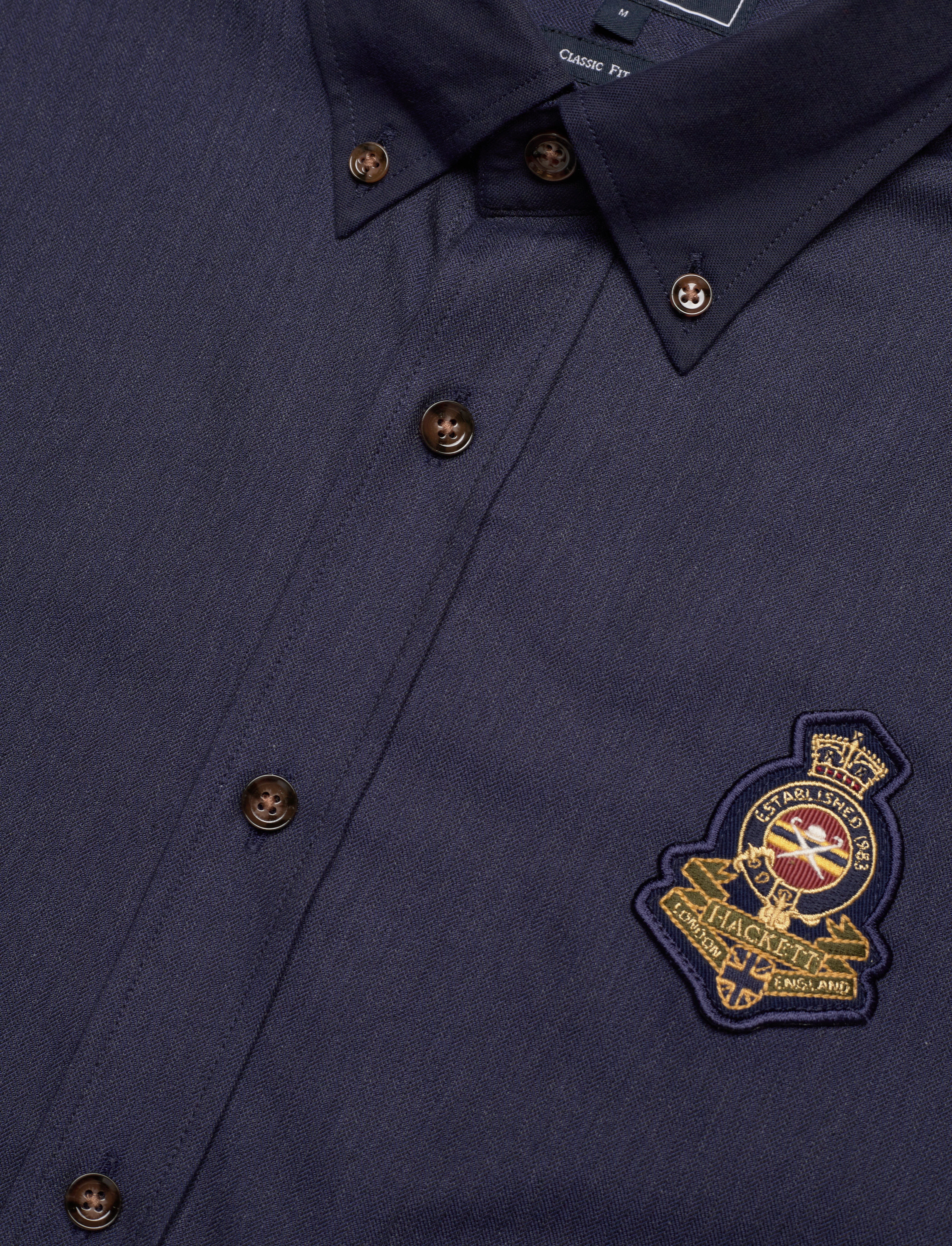 Hackett London - HERITAGE NAVY PANEL - navy - 4