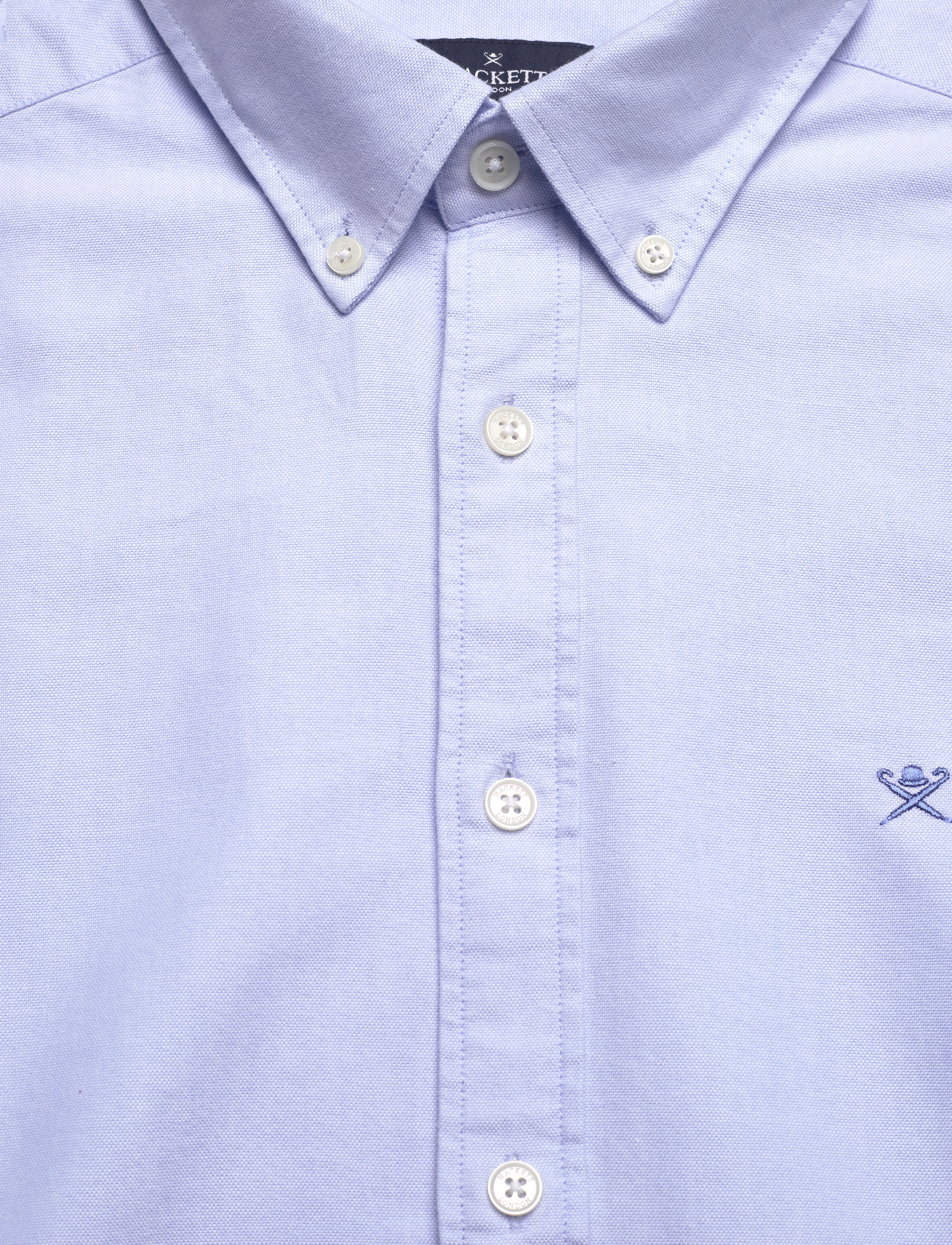 Hackett London - WASHED OXFORD - oxford-skjortor - blue sky - 2