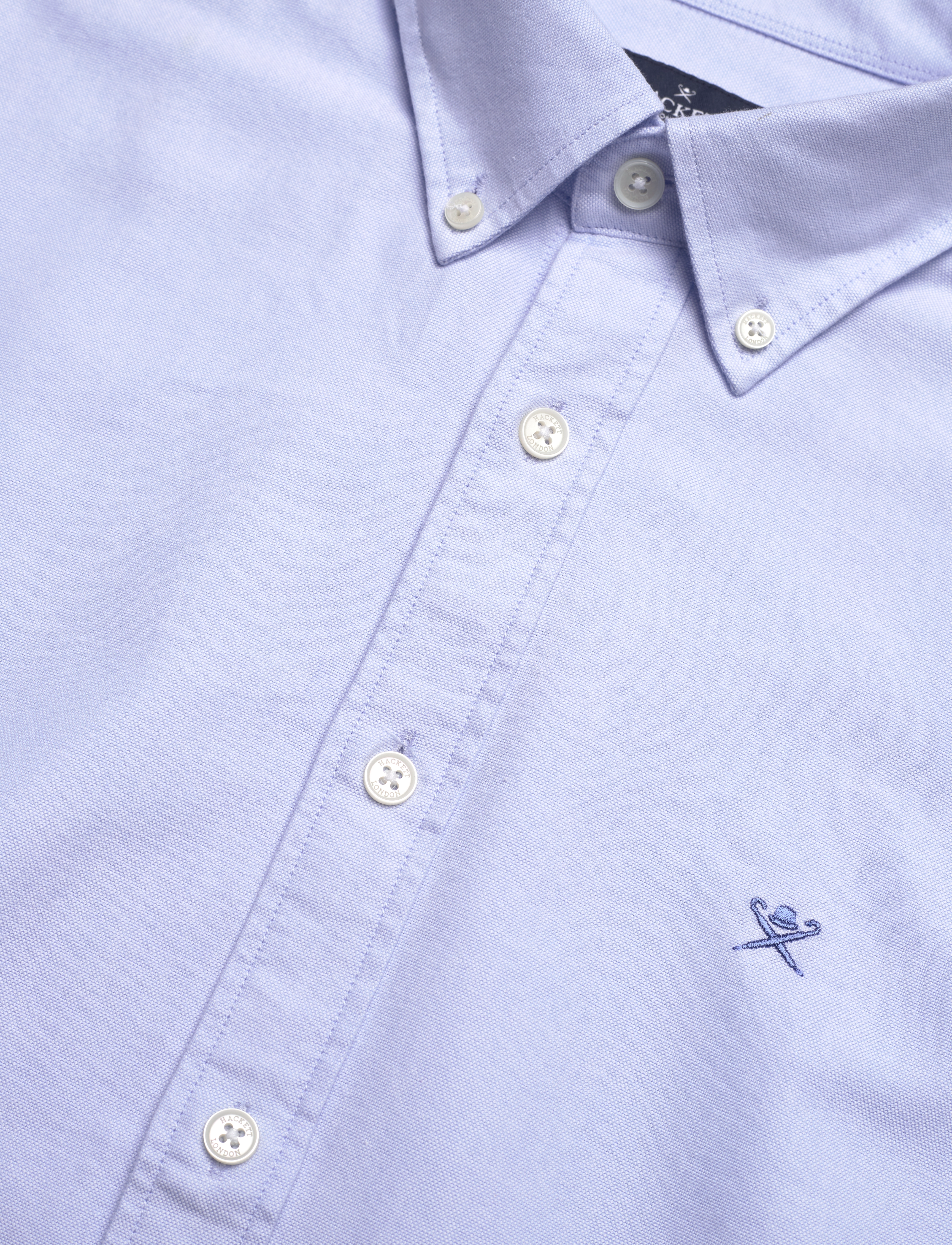 Hackett London - WASHED OXFORD - oxford-skjortor - blue sky - 3