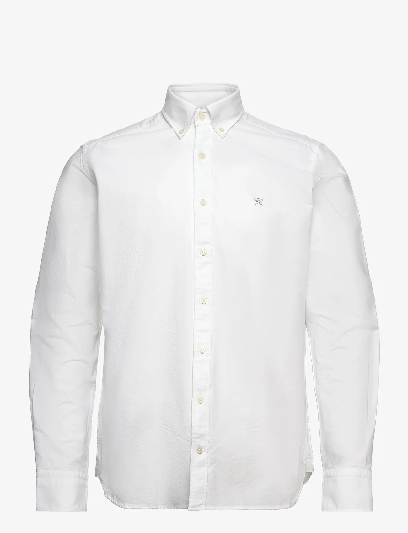 Hackett London - WASHED OXFORD - oxford shirts - white - 0