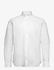 Hackett London - WASHED OXFORD - oxford shirts - white - 0