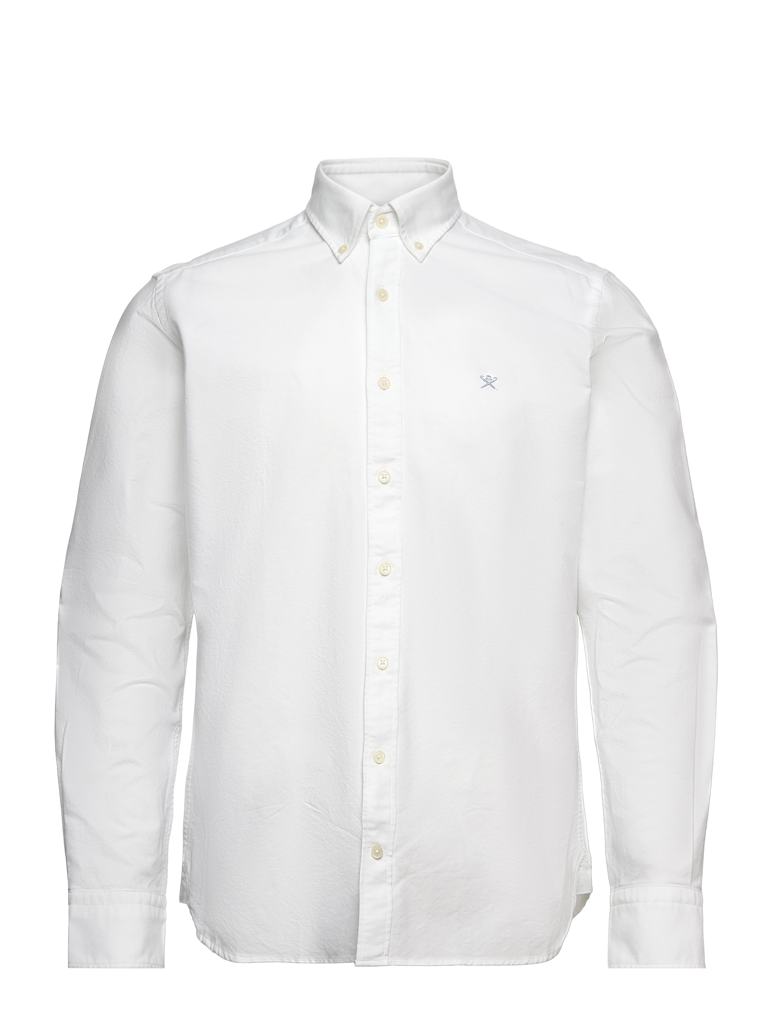 Hackett London WASHED OXFORD - Basic skjorter - WHITE / white