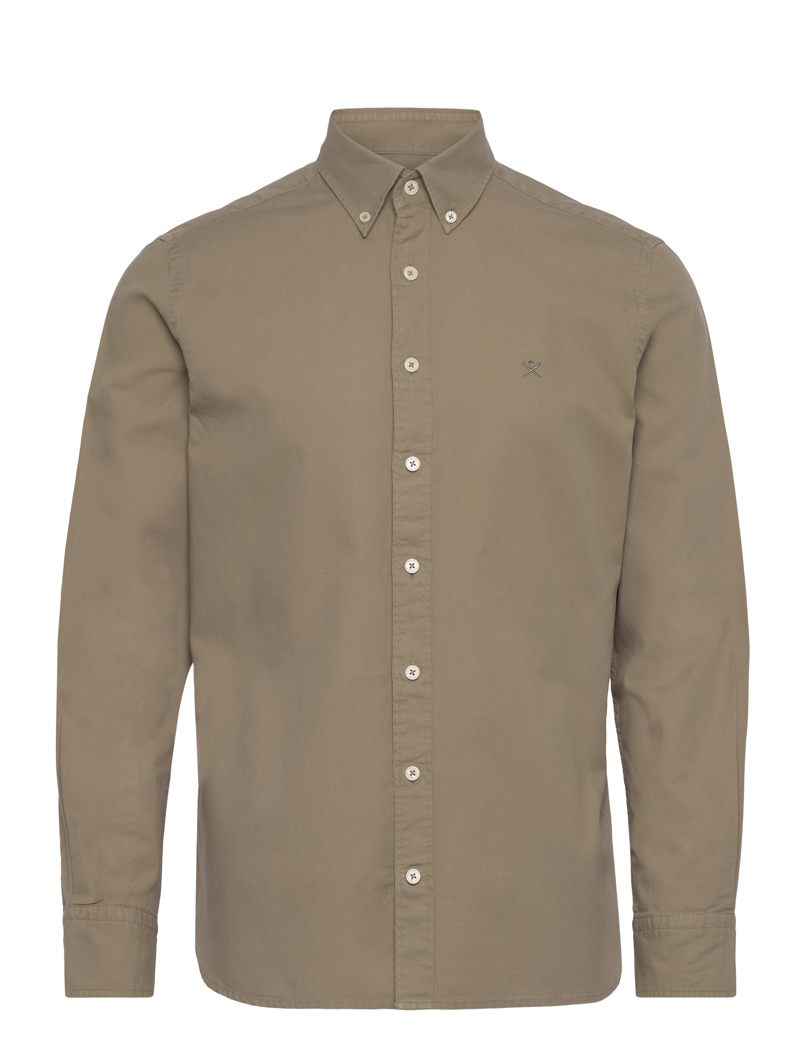 GARMENT DYED OXFORD - OLIVE