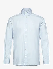 Hackett London - GARMENT DYED OXFORD - oxford shirts - sky blue - 0