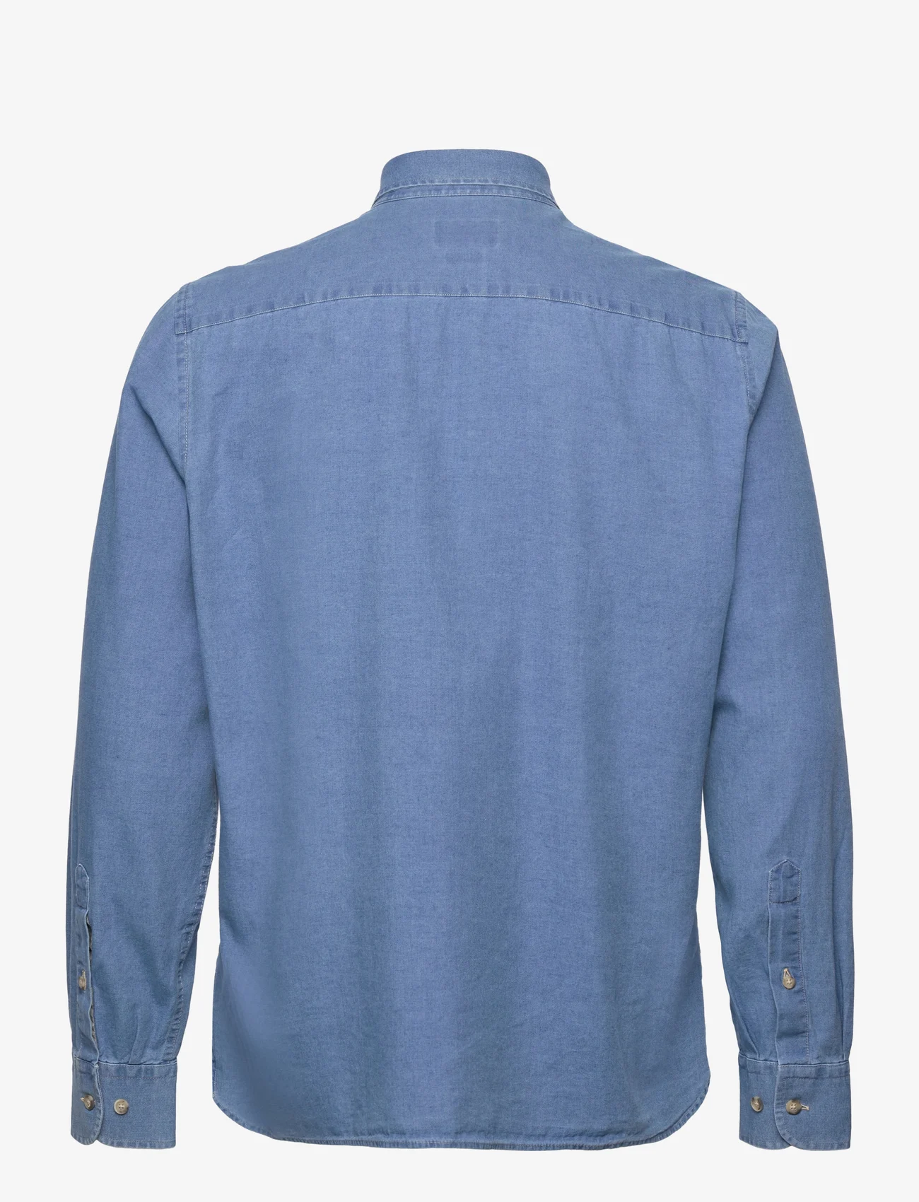 Hackett London - LIGHT BLUE DENIM - basic skjortor - blue - 1