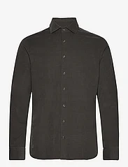 Hackett London - SMART BABYCORD - laisvalaikio marškiniai - dark olive green - 0
