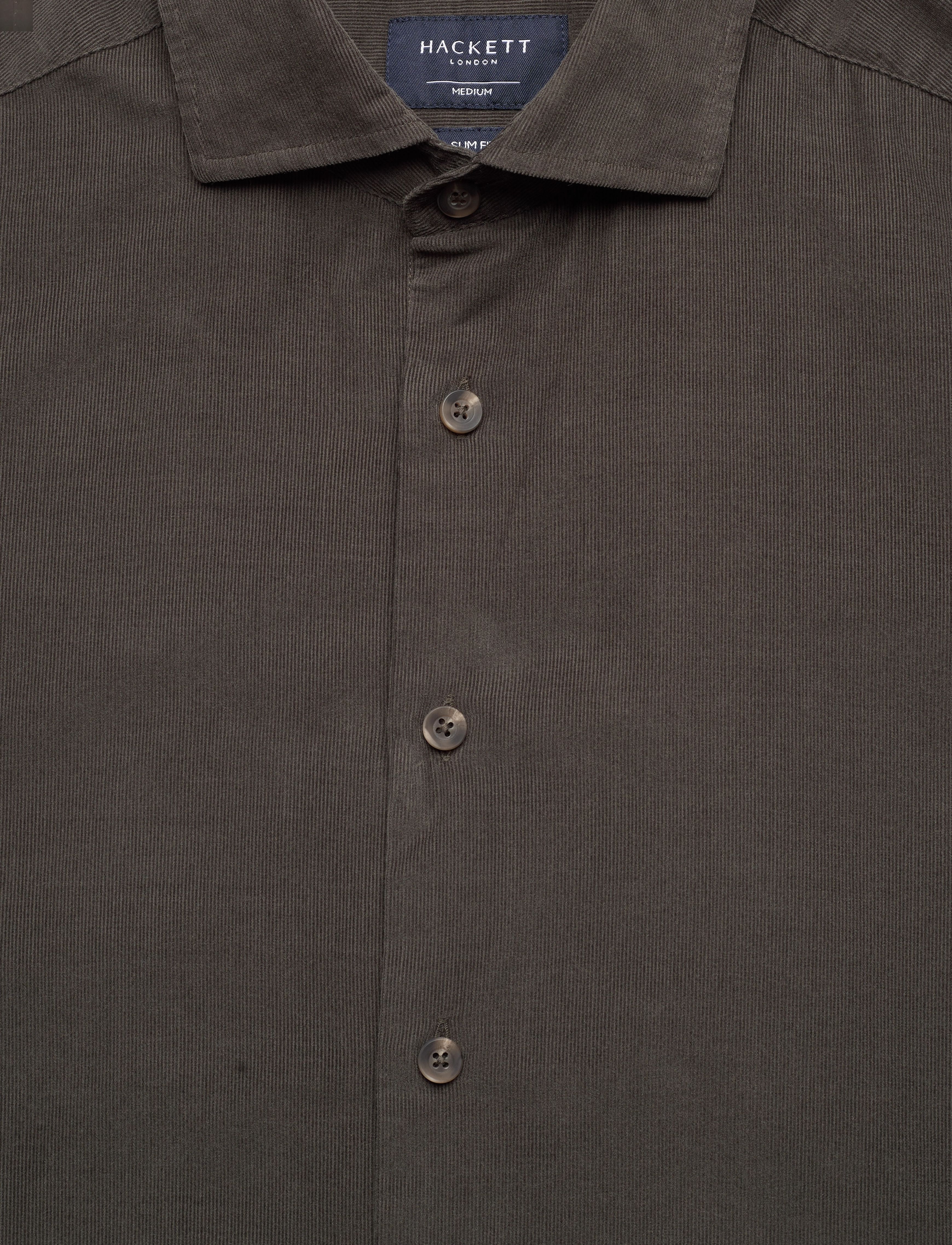 Hackett London - SMART BABYCORD - dark olive green - 2