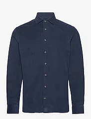 Hackett London - SMART BABYCORD - laisvalaikio marškiniai - navy blue - 0