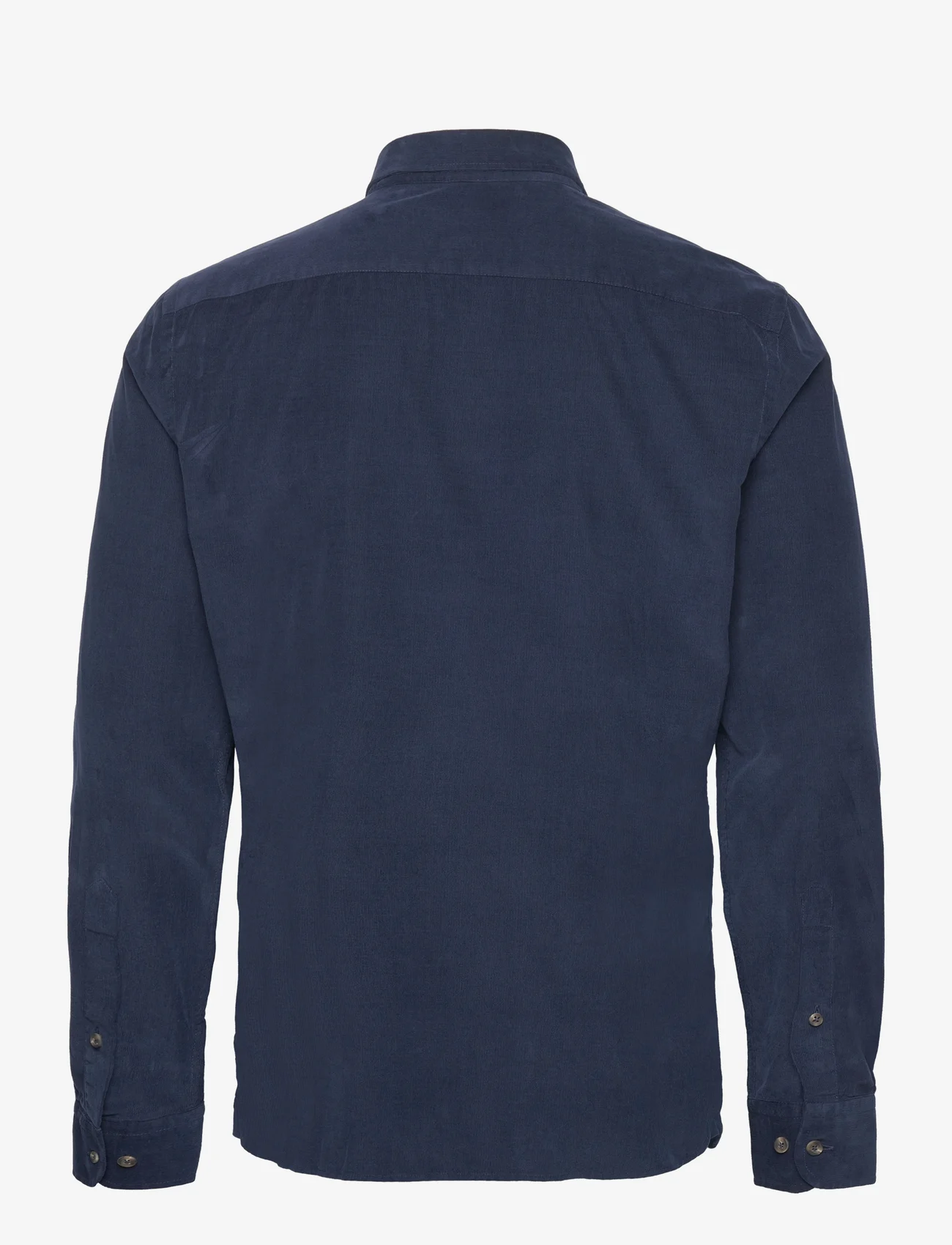 Hackett London - SMART BABYCORD - podstawowe koszulki - navy blue - 1