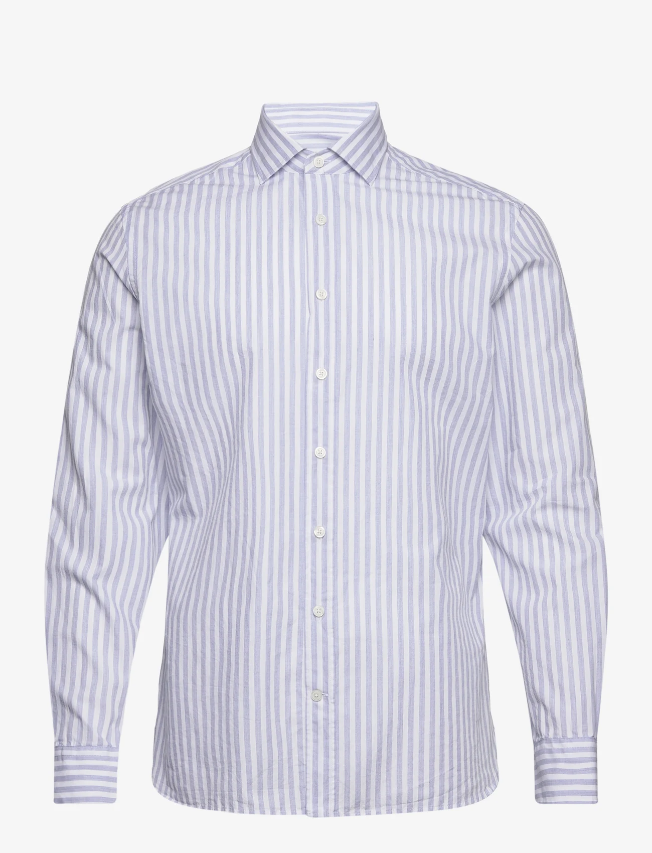 Hackett London - MELANGE STRIPES - casual skjortor - blue/white - 0