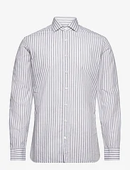 Hackett London - MELANGE STRIPES - avslappede skjorter - grey/white - 0