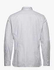 Hackett London - MELANGE STRIPES - avslappede skjorter - grey/white - 1