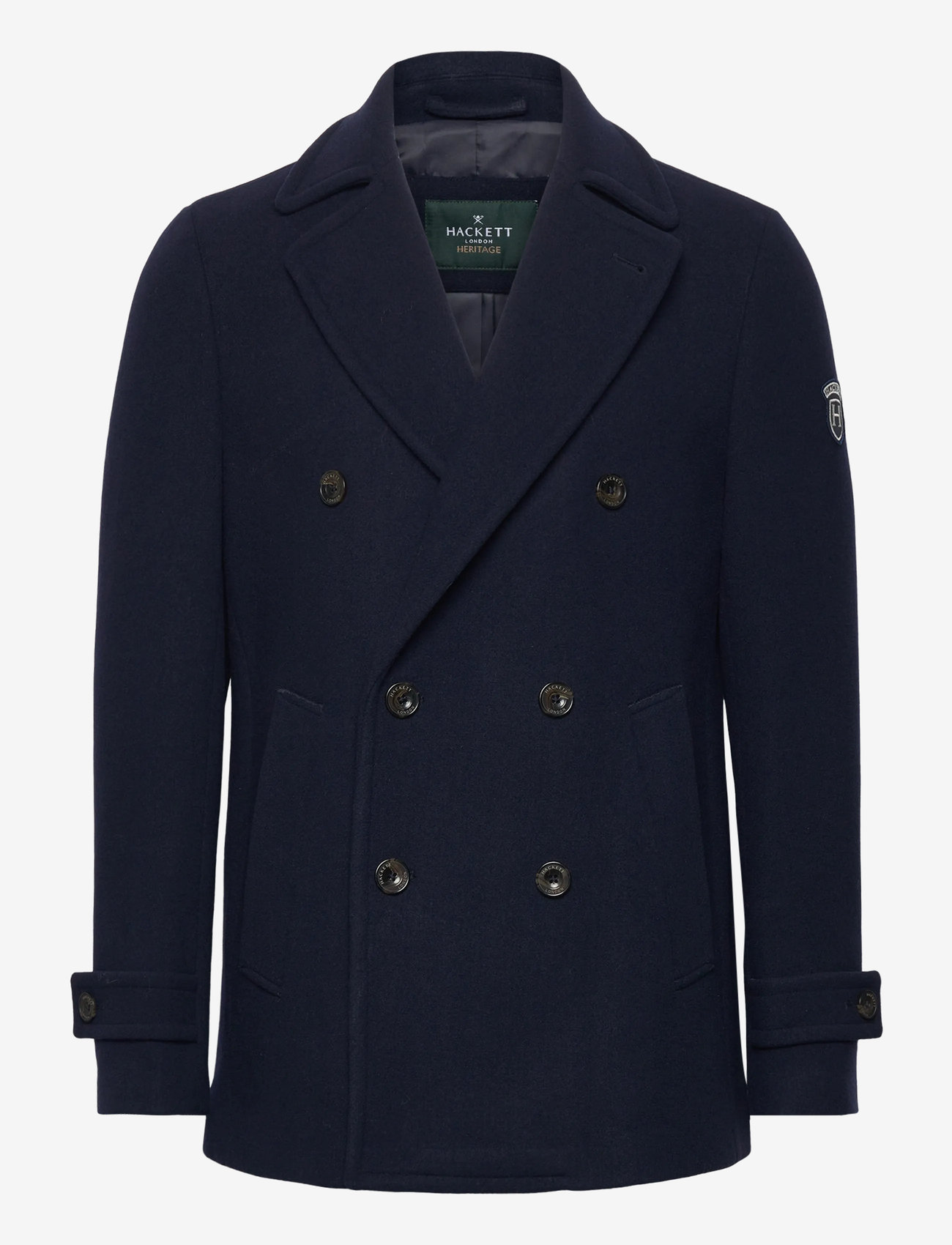 Hackett London - GREENWICH PEACOAT - Üleriided - midnight blue - 0
