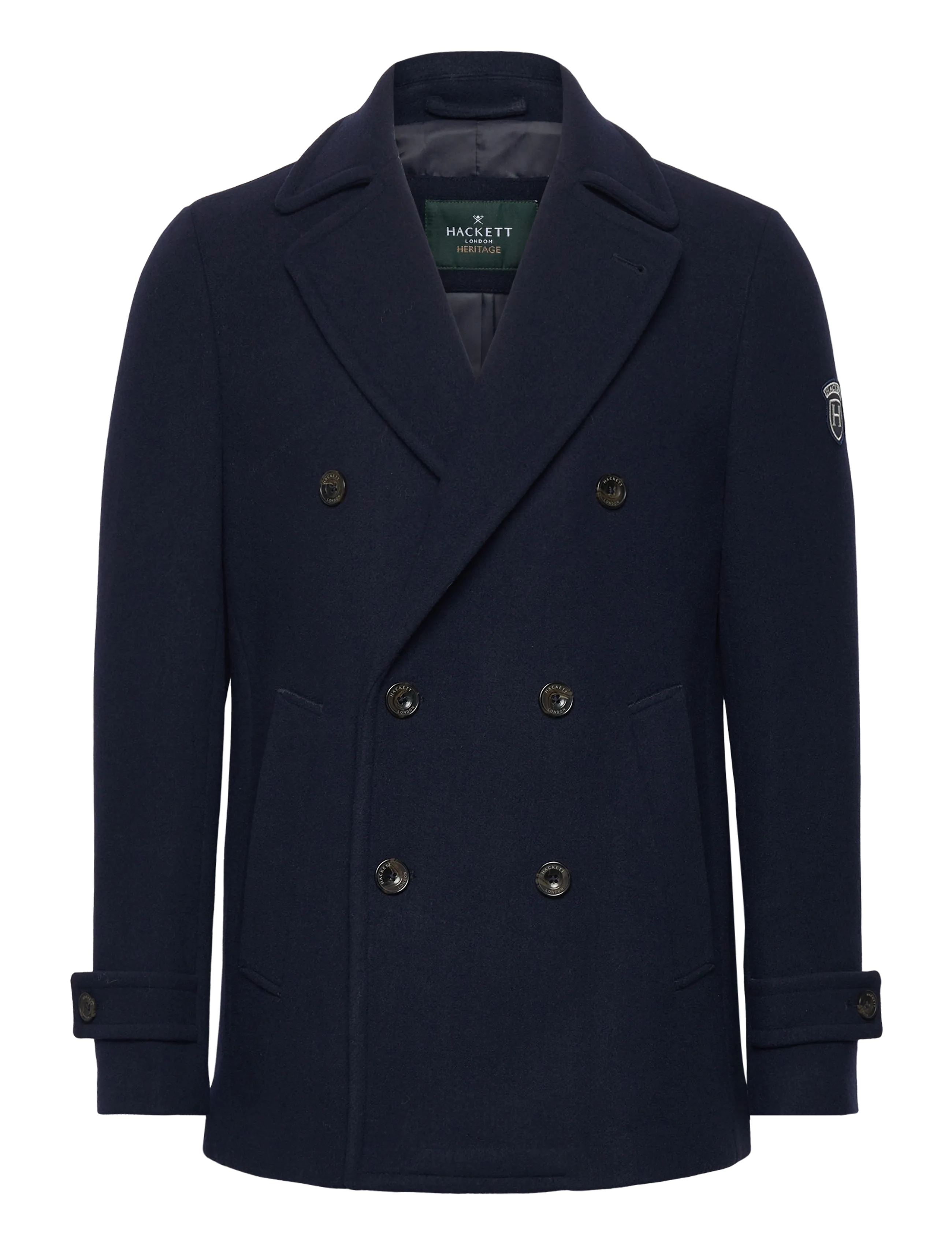 Hackett London GREENWICH PEACOAT - Ullrockar - MIDNIGHT BLUE / navy