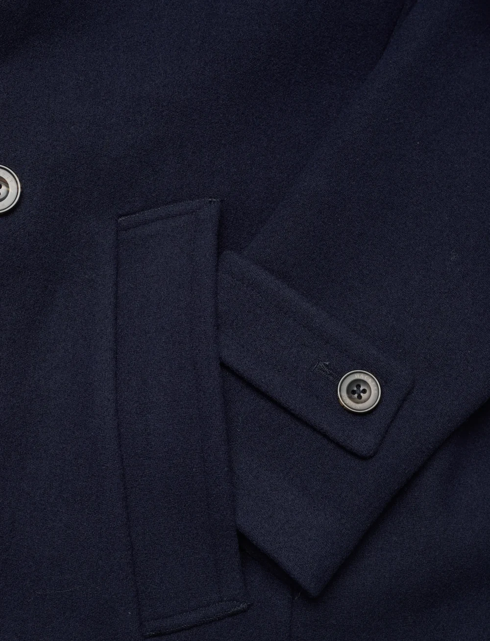 Hackett London - GREENWICH PEACOAT - villased mantlid - midnight blue - 4