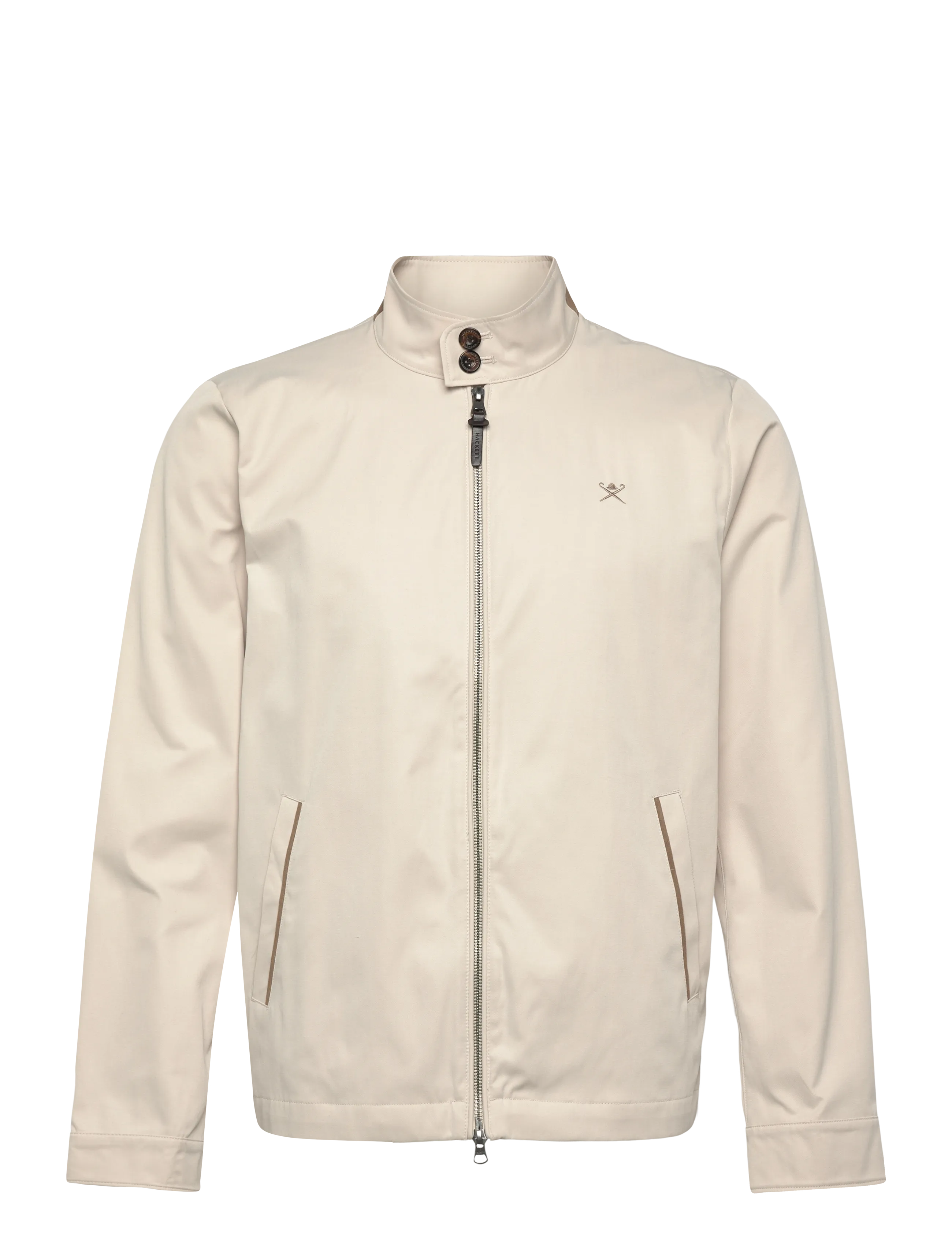 HACKETT LONDON Baumwolle Harrington Beige - XL - Herren