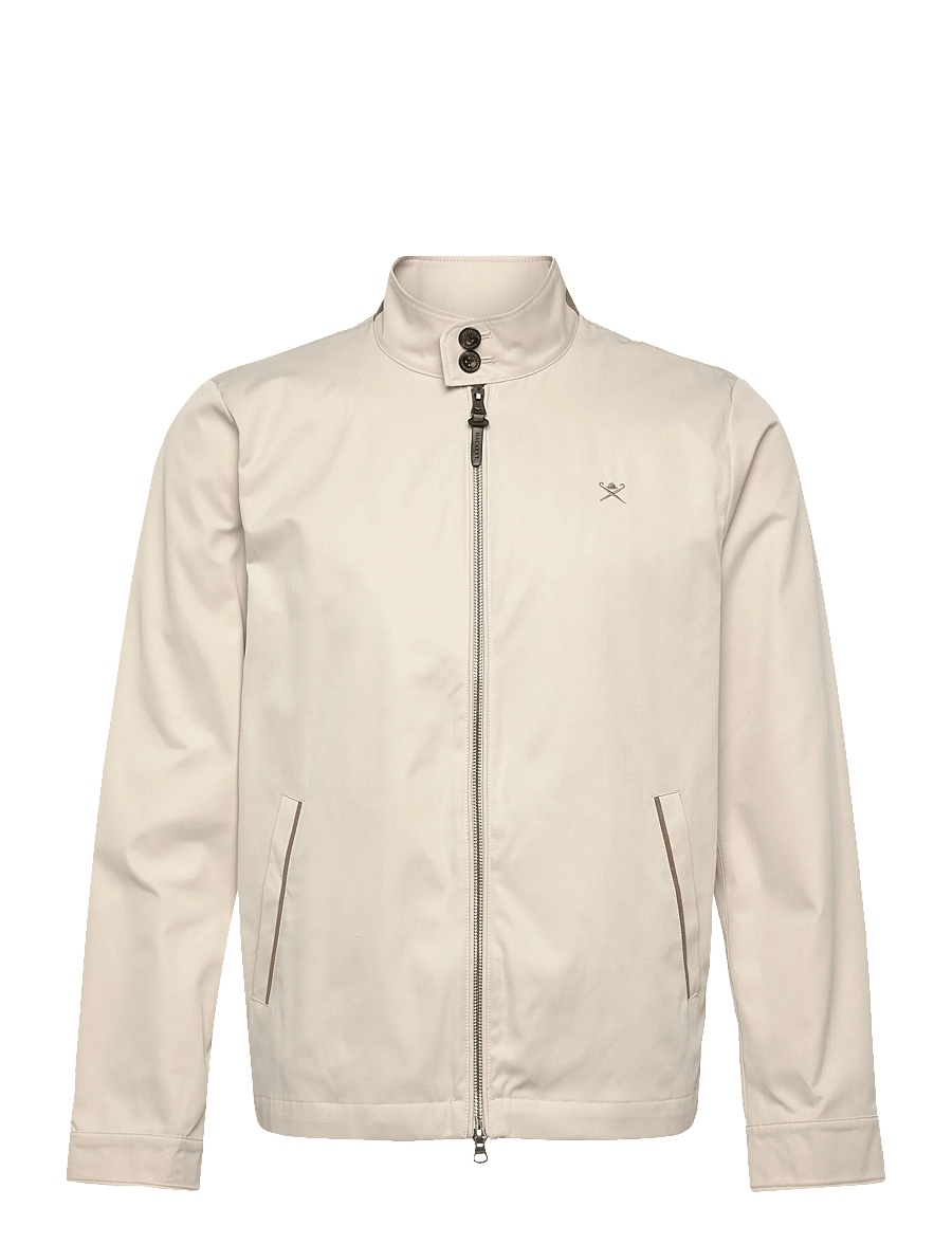 Hackett London - COTTON HARRINGTON - Õhukesed jakid - linen beige - 1