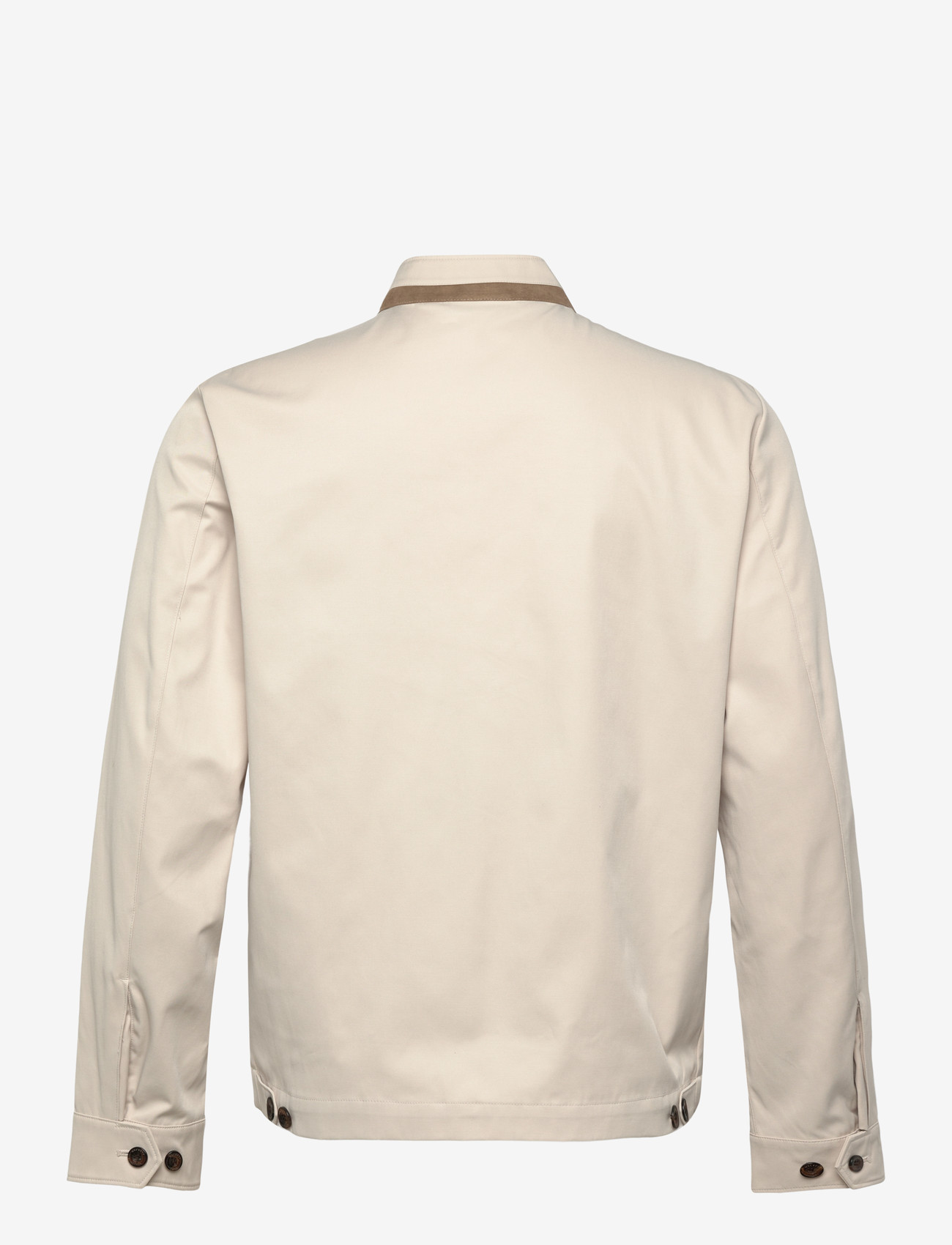 Hackett London - COTTON HARRINGTON - leichte jacken - linen beige - 1
