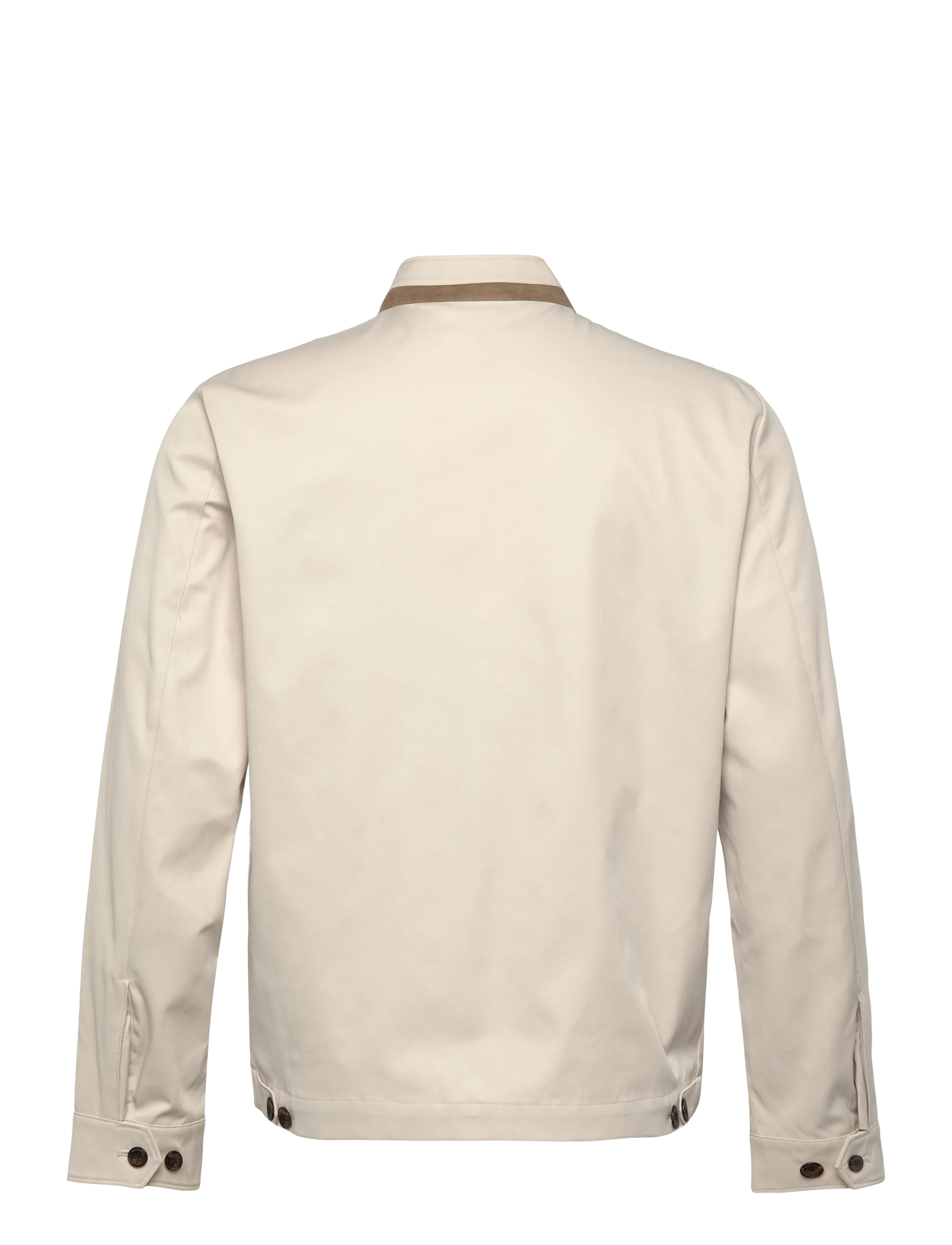 Hackett London - COTTON HARRINGTON - Õhukesed jakid - linen beige - 2