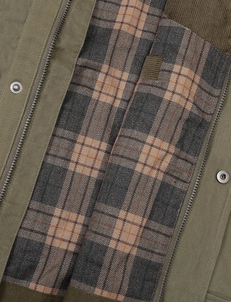 Hackett London - COTTON FIELD JKT - olive green - 4