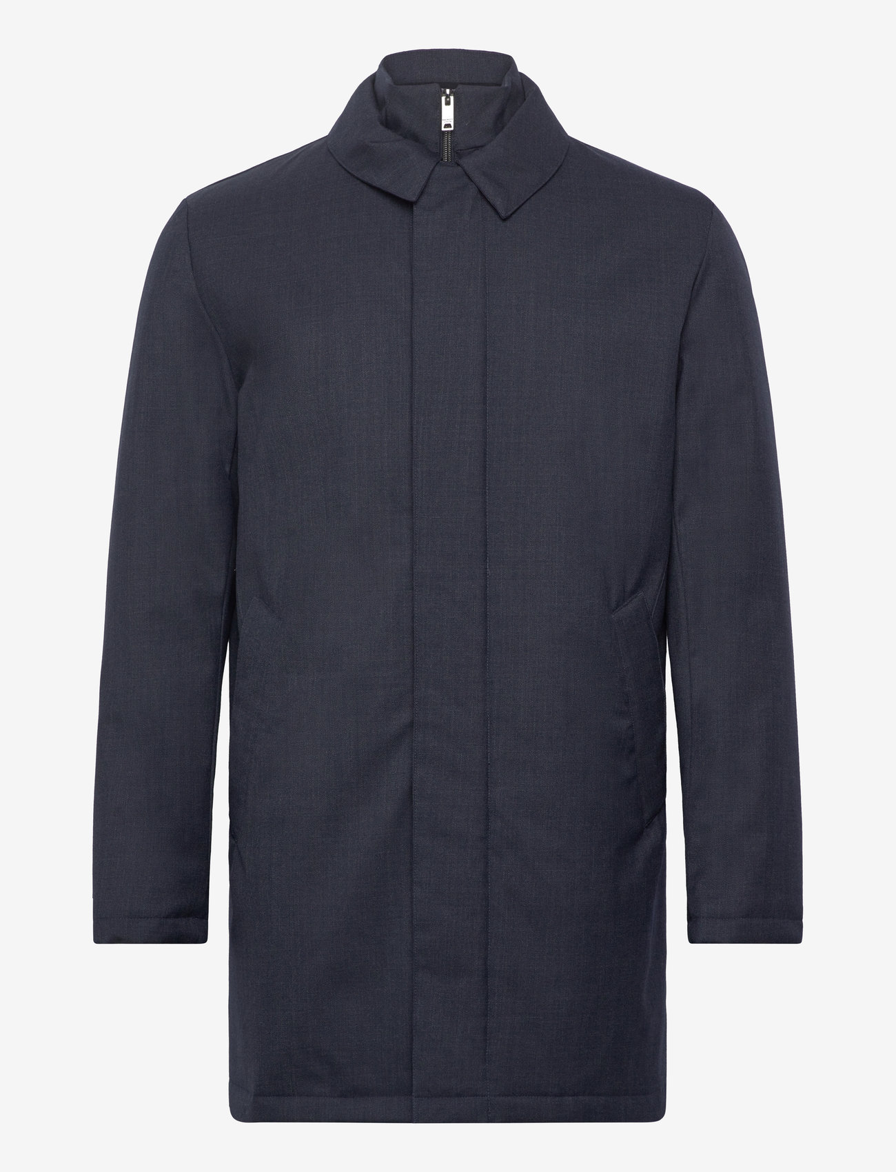 Hackett London - MELANGE PADDED MAC - dark blue - 0
