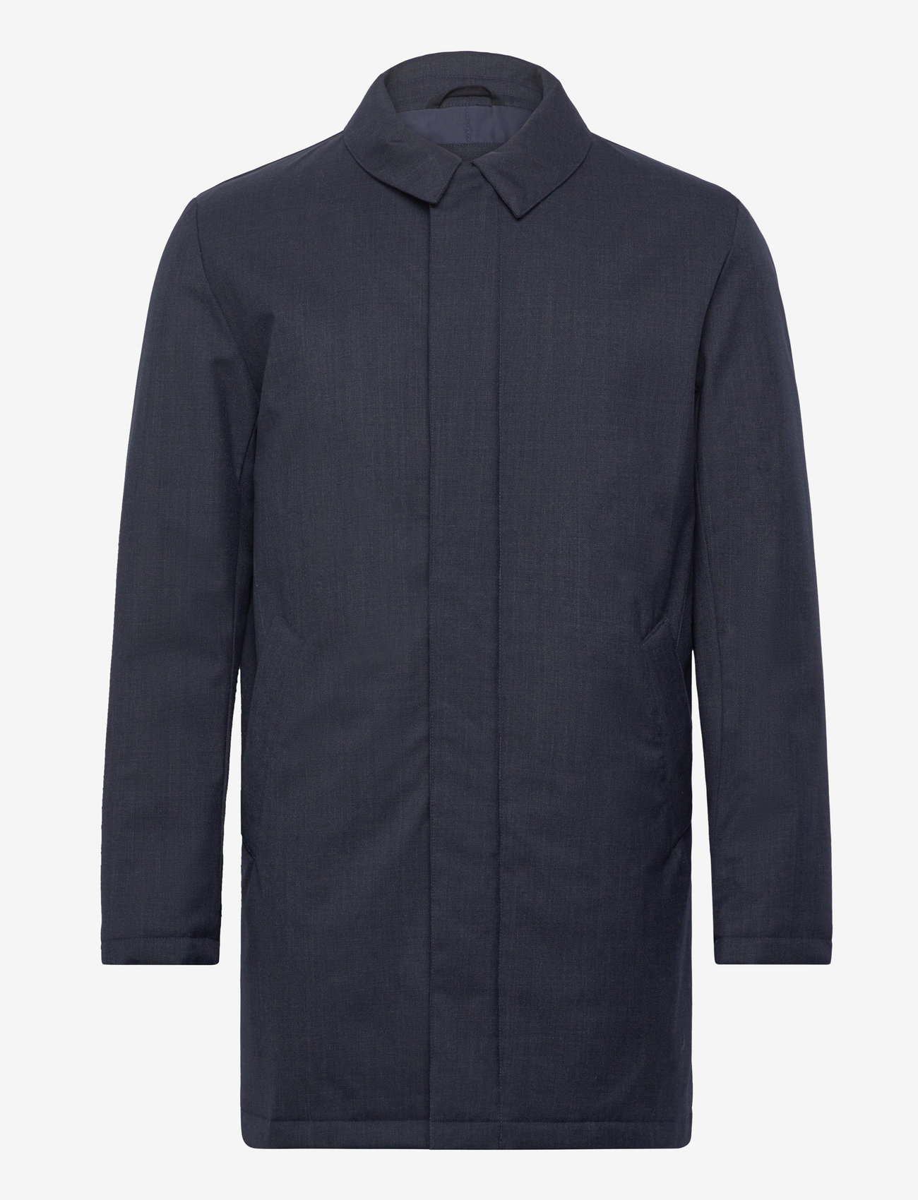 Hackett London - MELANGE PADDED MAC - dark blue - 2