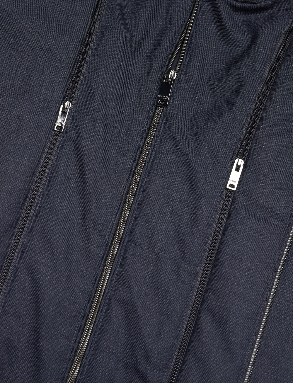 Hackett London - MELANGE PADDED MAC - winterjacken - dark blue - 5