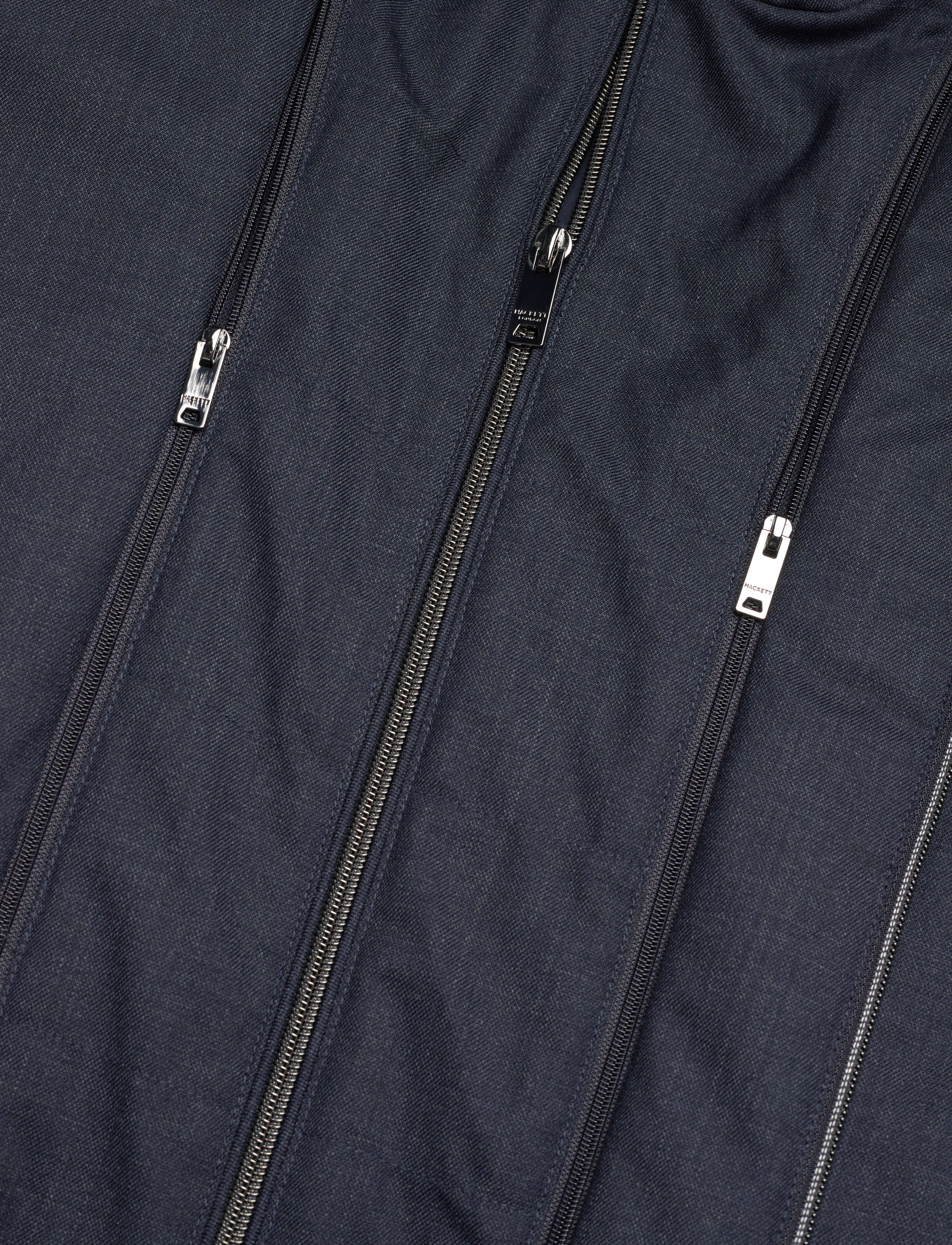 Hackett London - MELANGE PADDED MAC - dark blue - 5