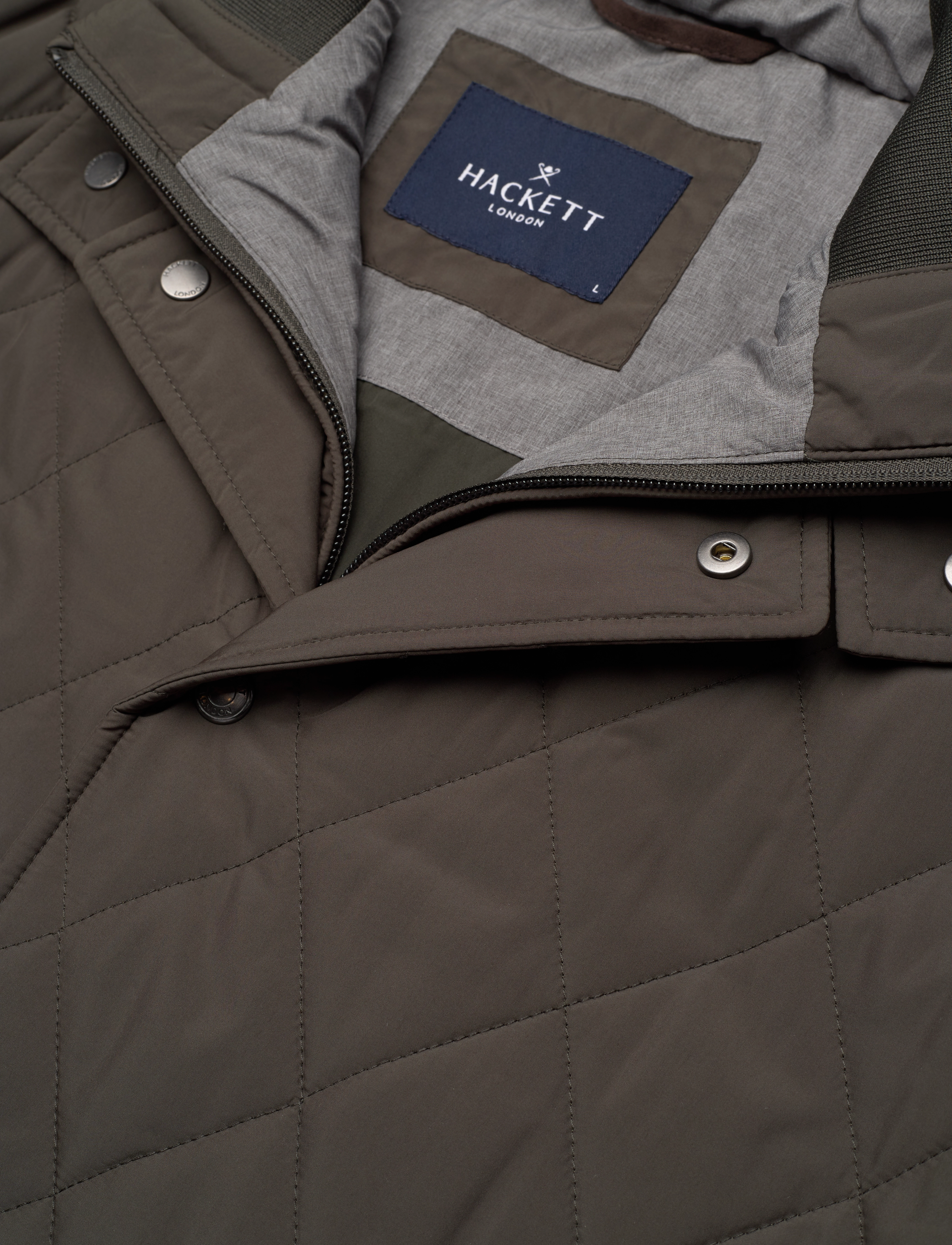 Hackett London - PADDOCK JKT - deep green - 2