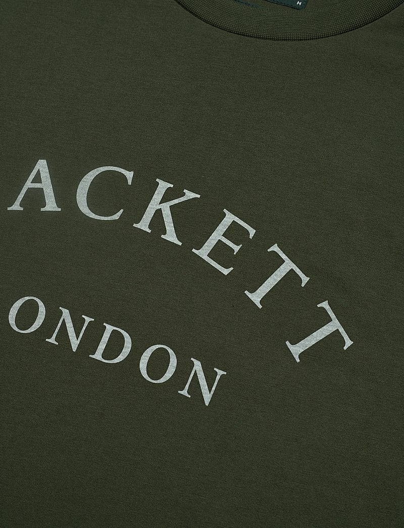 Hackett London - HERITAGE ESS TEE - kortärmade t-shirts - duck green - 2