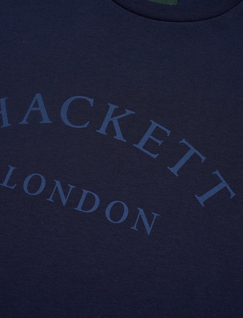 Hackett London - HERITAGE ESS TEE - kortärmade t-shirts - ink blue - 2