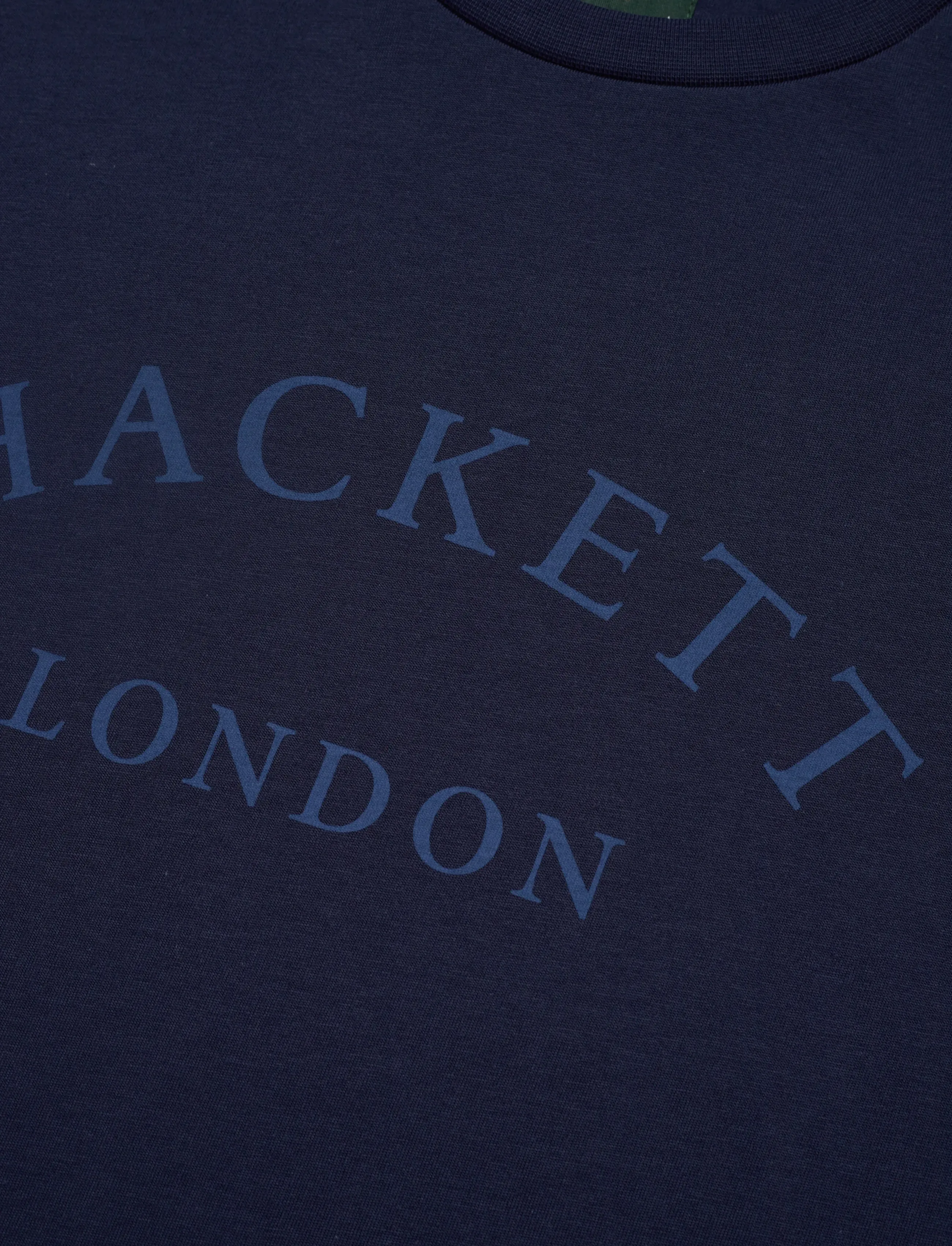 Hackett London - HERITAGE ESS TEE - ink blue - 2