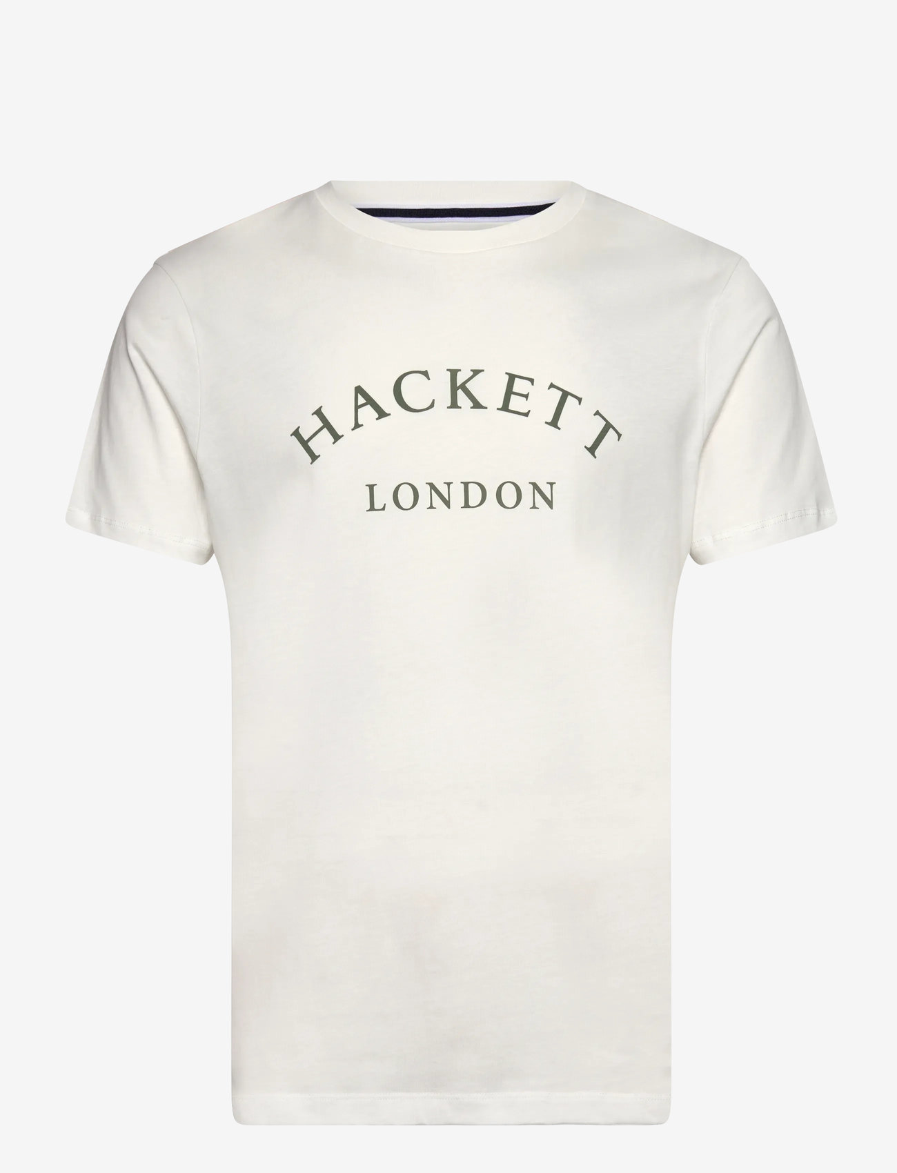 Hackett London - HERITAGE ESS TEE - efterårstøj - off white - 0