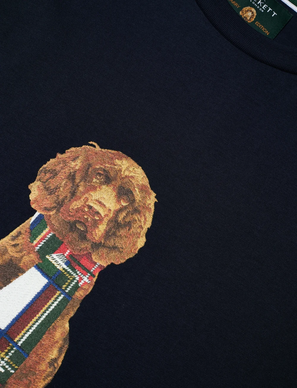 Hackett London - HERITAGE HARRY TEE - kurzärmelig - midnight blue - 2