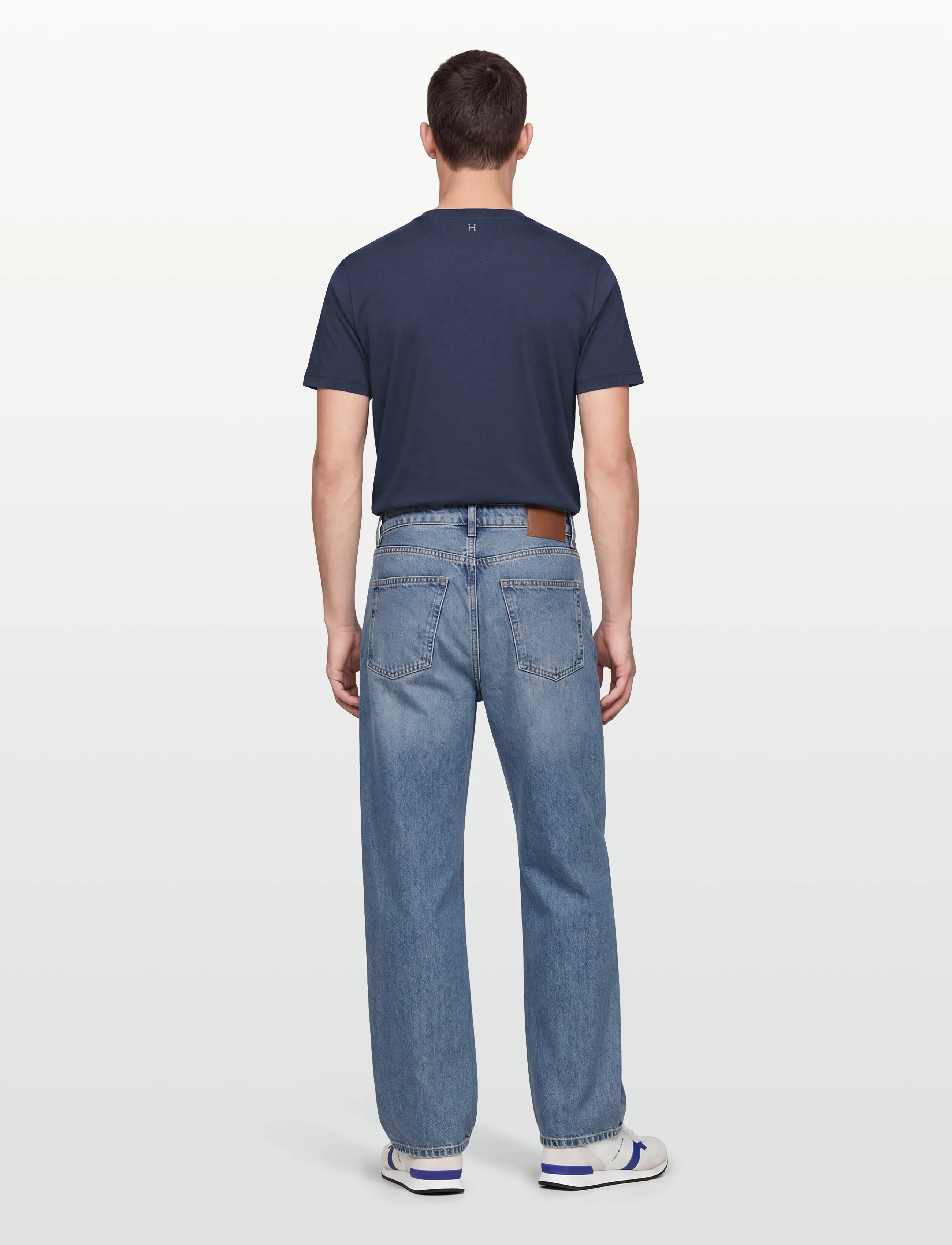 Hackett London - HERITAGE H SMALL LOGO - kurzärmelige - old navy - 4