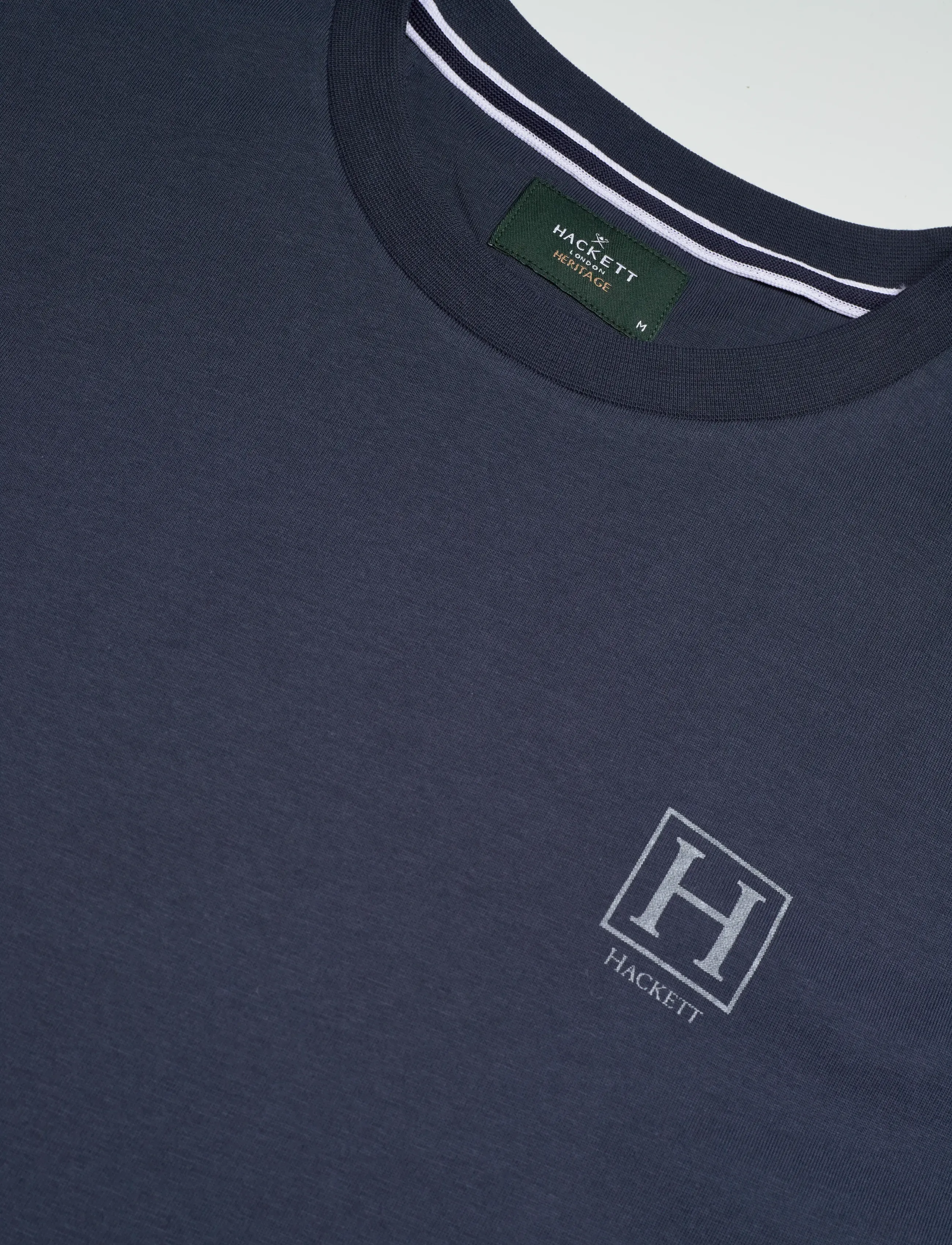 Hackett London - HERITAGE H SMALL LOGO - kurzärmelige - old navy - 5