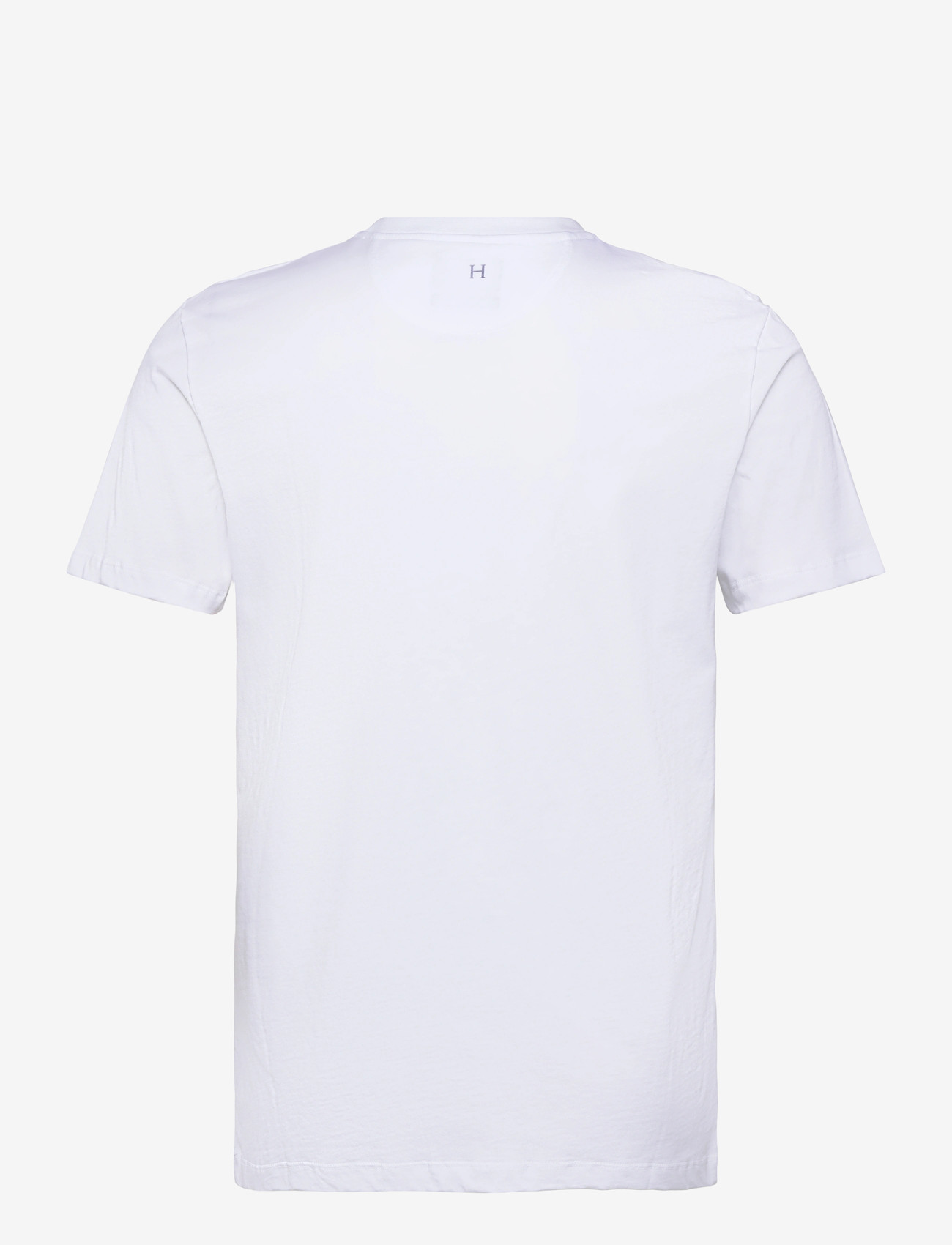 Hackett London - HERITAGE H SMALL LOGO - short-sleeved t-shirts - optic white - 2