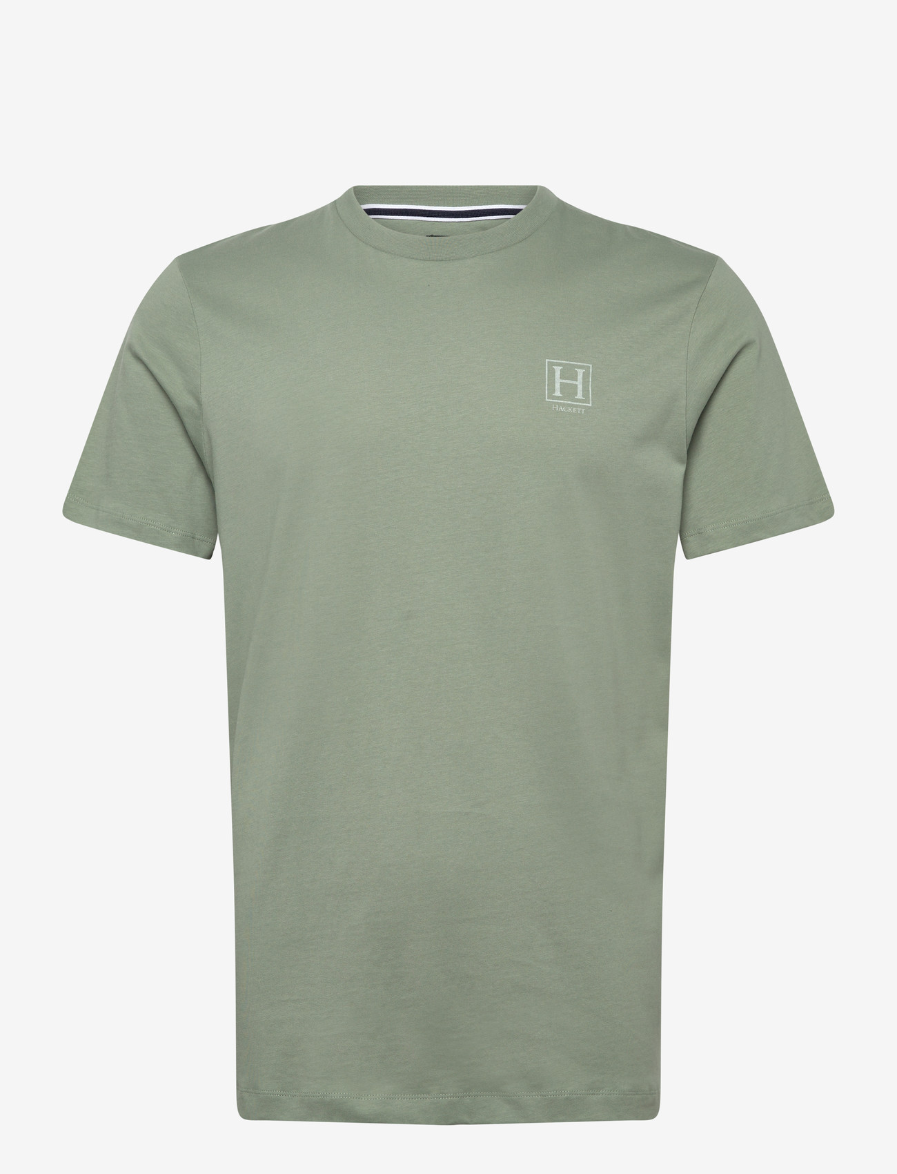 Hackett London - HERITAGE H SMALL LOGO - kurzärmelig - sage green - 0