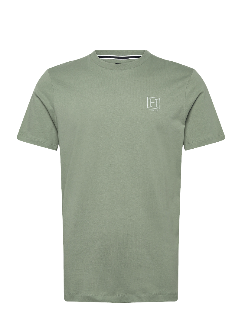 Hackett London - HERITAGE H SMALL LOGO - kurzärmelig - sage green - 0