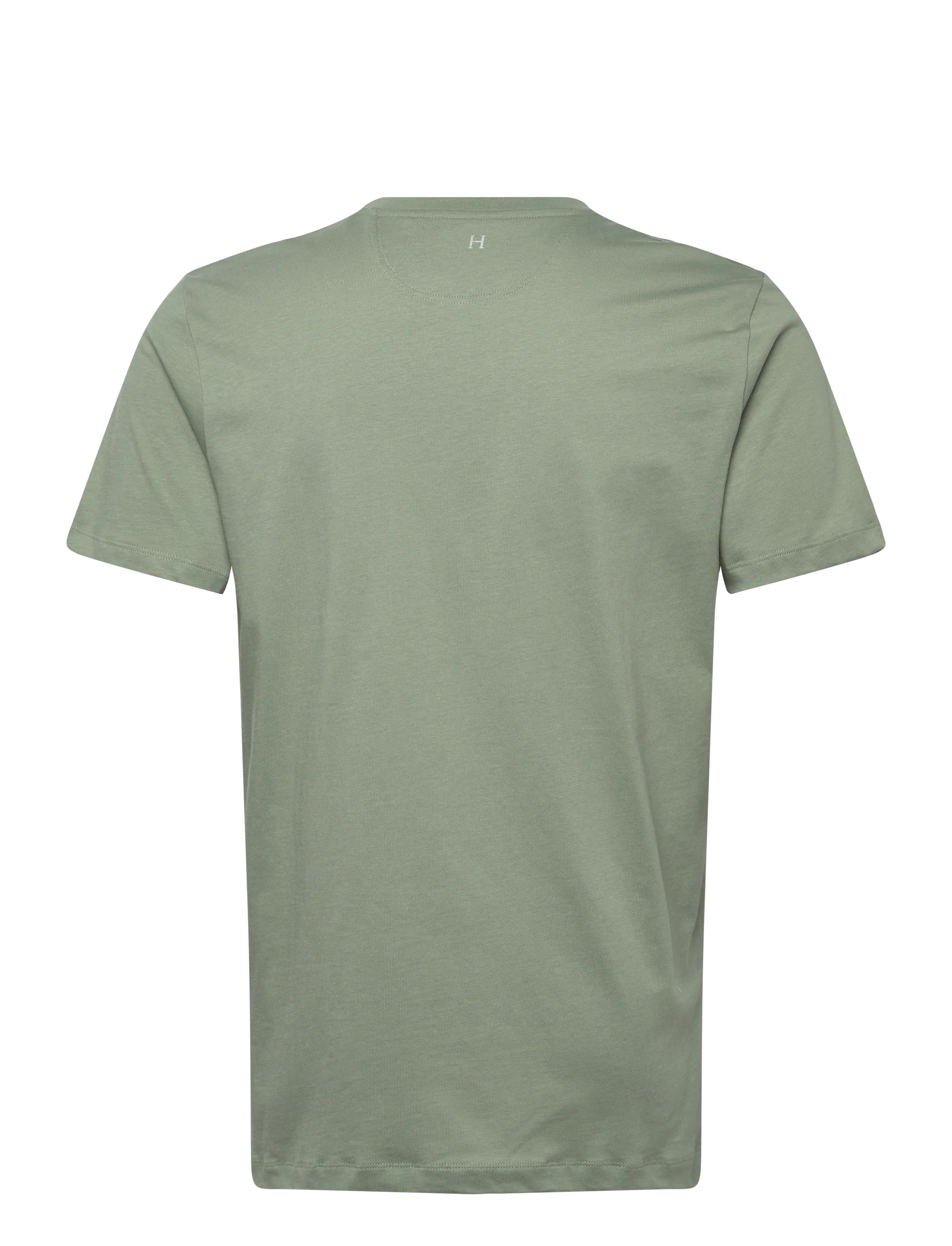 Hackett London - HERITAGE H SMALL LOGO - kortärmade t-shirts - sage green - 2