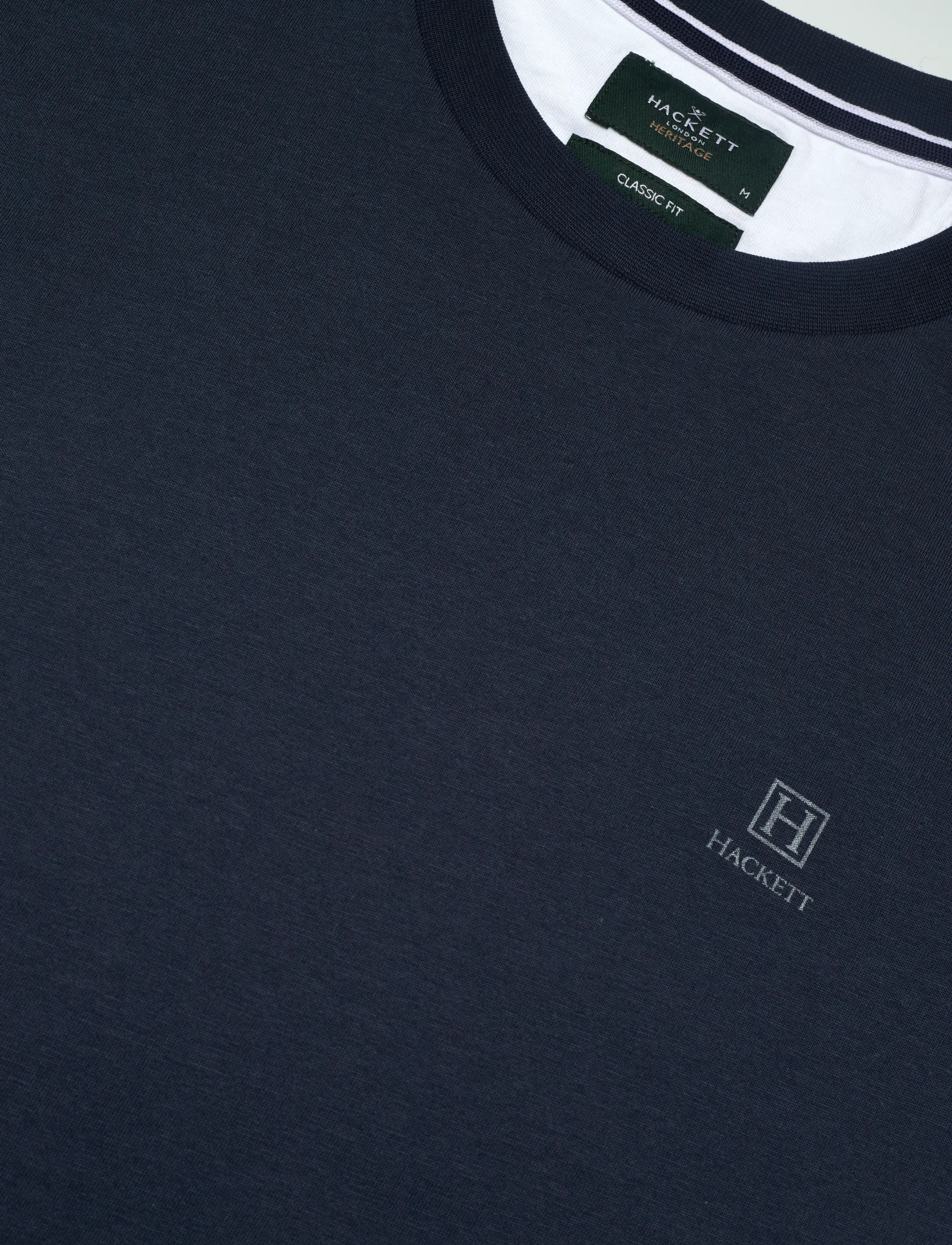 Hackett London - HERITAGE H MULTI TEE - short-sleeved t-shirts - old navy - 5