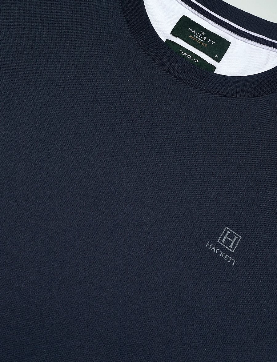 Hackett London - HERITAGE H MULTI TEE - lühikeste varrukatega t-särgid - old navy - 5