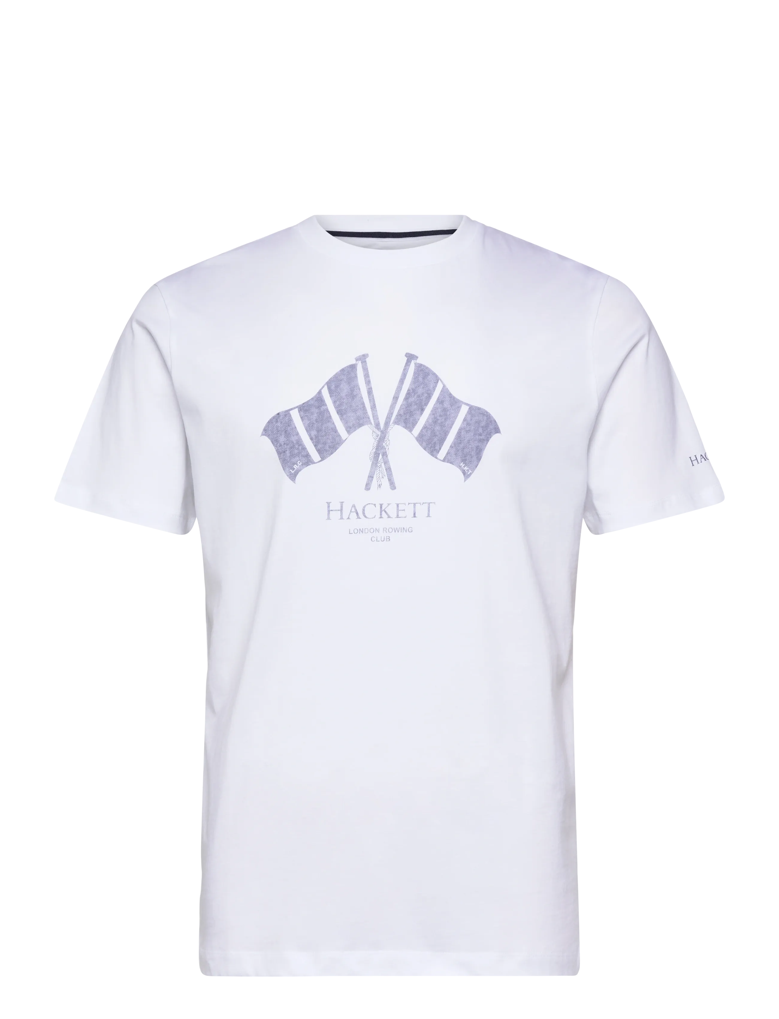 Hackett London HERITAGE LRC FLAG TEE - Hackett - OPTIC WHITE / white