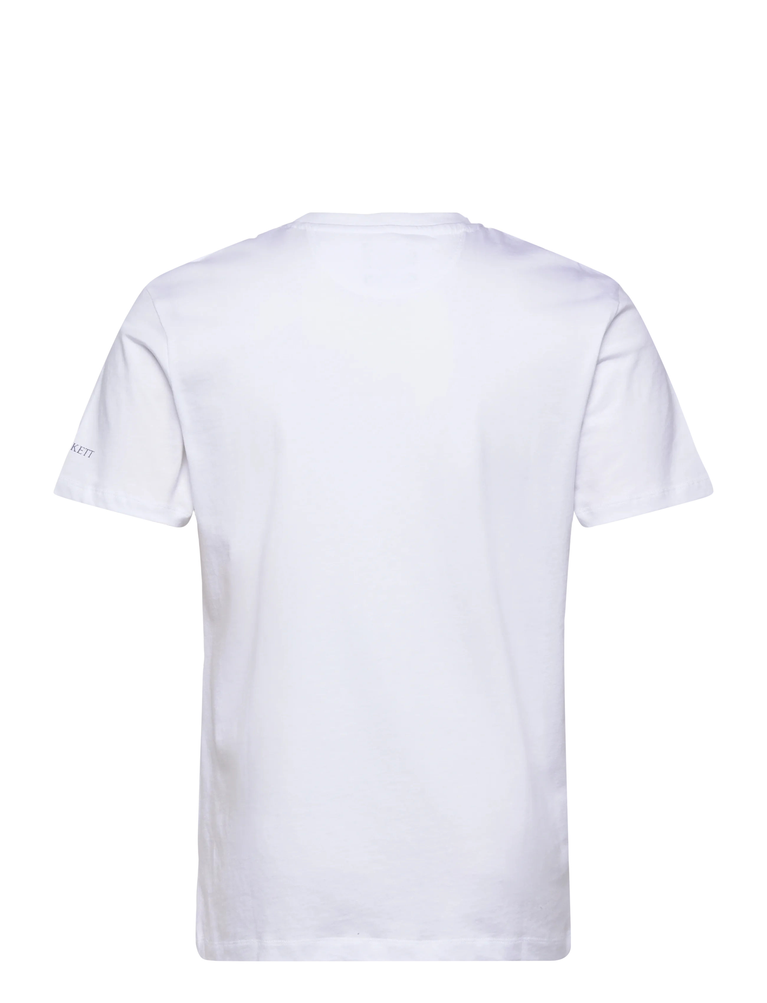 Hackett London - HERITAGE LRC FLAG TEE - short-sleeved t-shirts - optic white - 2