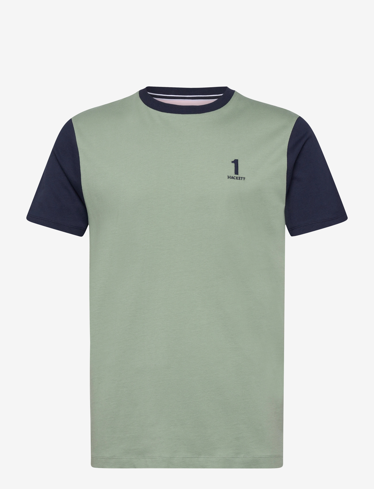 Hackett London - HERITAGE NBR MULTI T - kurzärmelig - sage green - 0