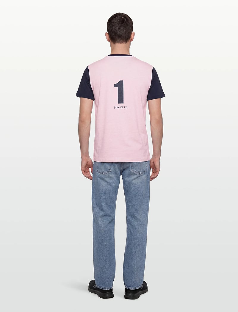 Hackett London - HERITAGE NBR MULTI T - kurzärmelig - sage green - 4