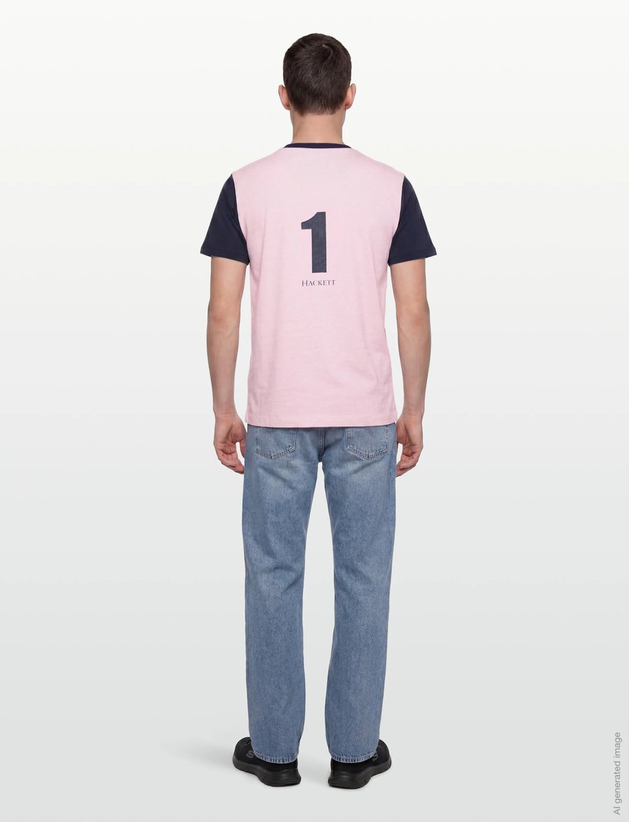 Hackett London - HERITAGE NBR MULTI T - kurzärmelig - sage green - 4