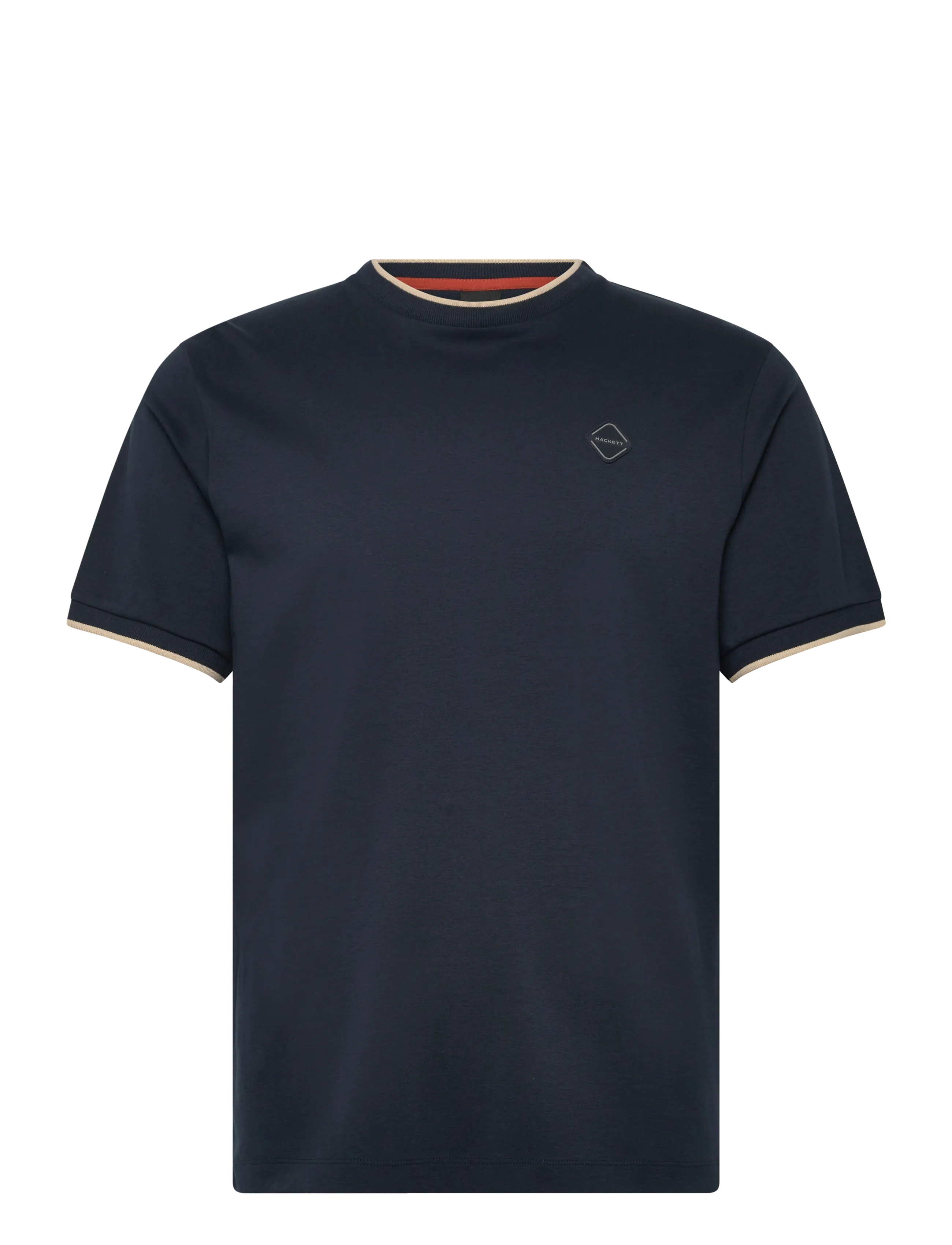 Hackett London HS BADGE TEE - Kläder - NAVY / navy