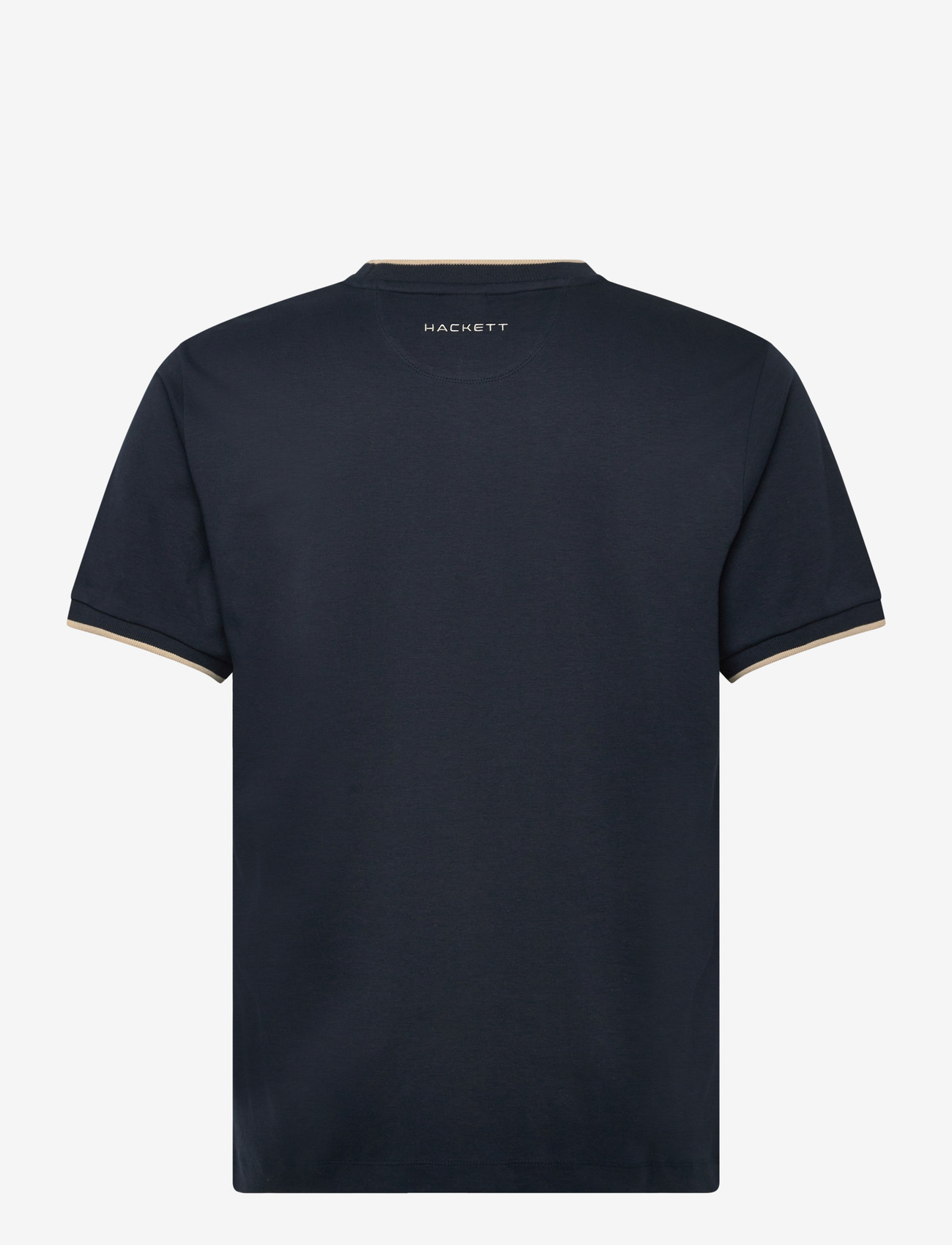 Hackett London - HS BADGE TEE - t-shirts - navy - 1