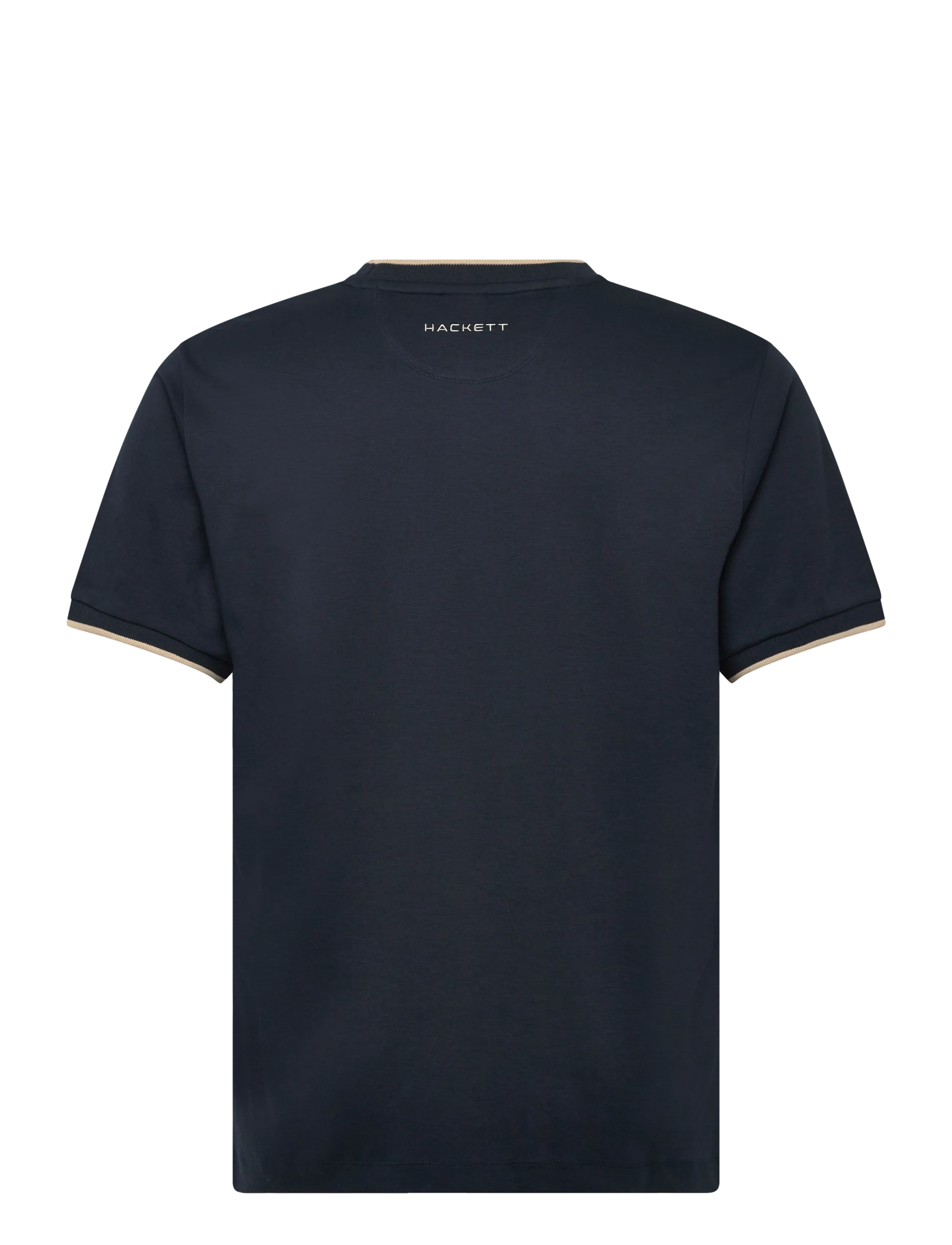 Hackett London - HS BADGE TEE - short-sleeved t-shirts - navy - 1